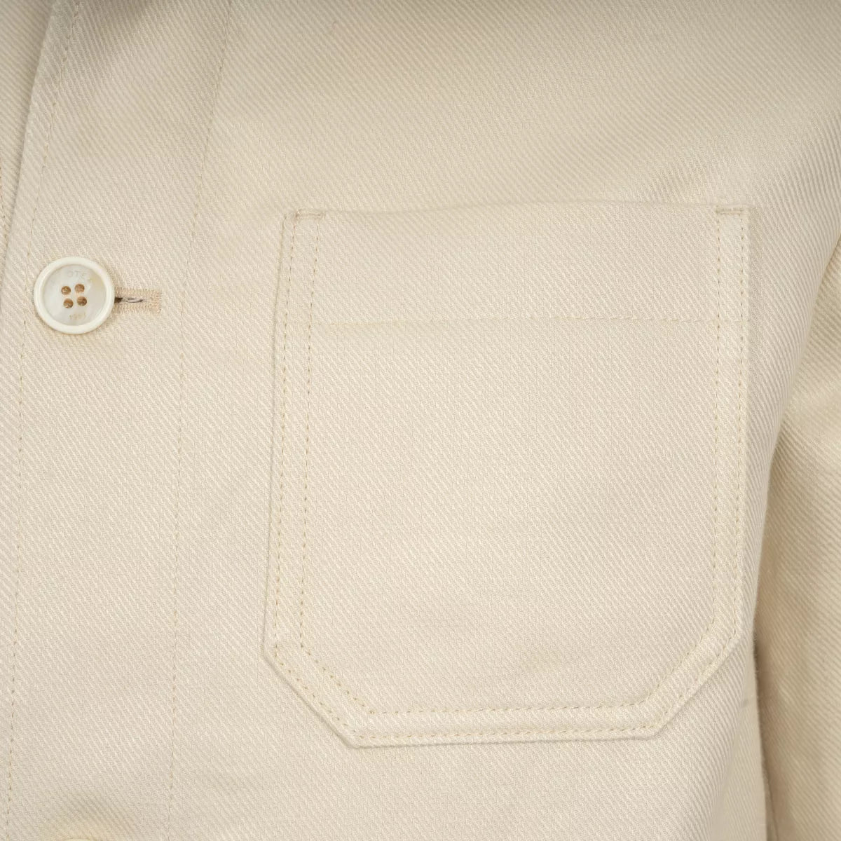 Incotex Linnen Overshirt Creme