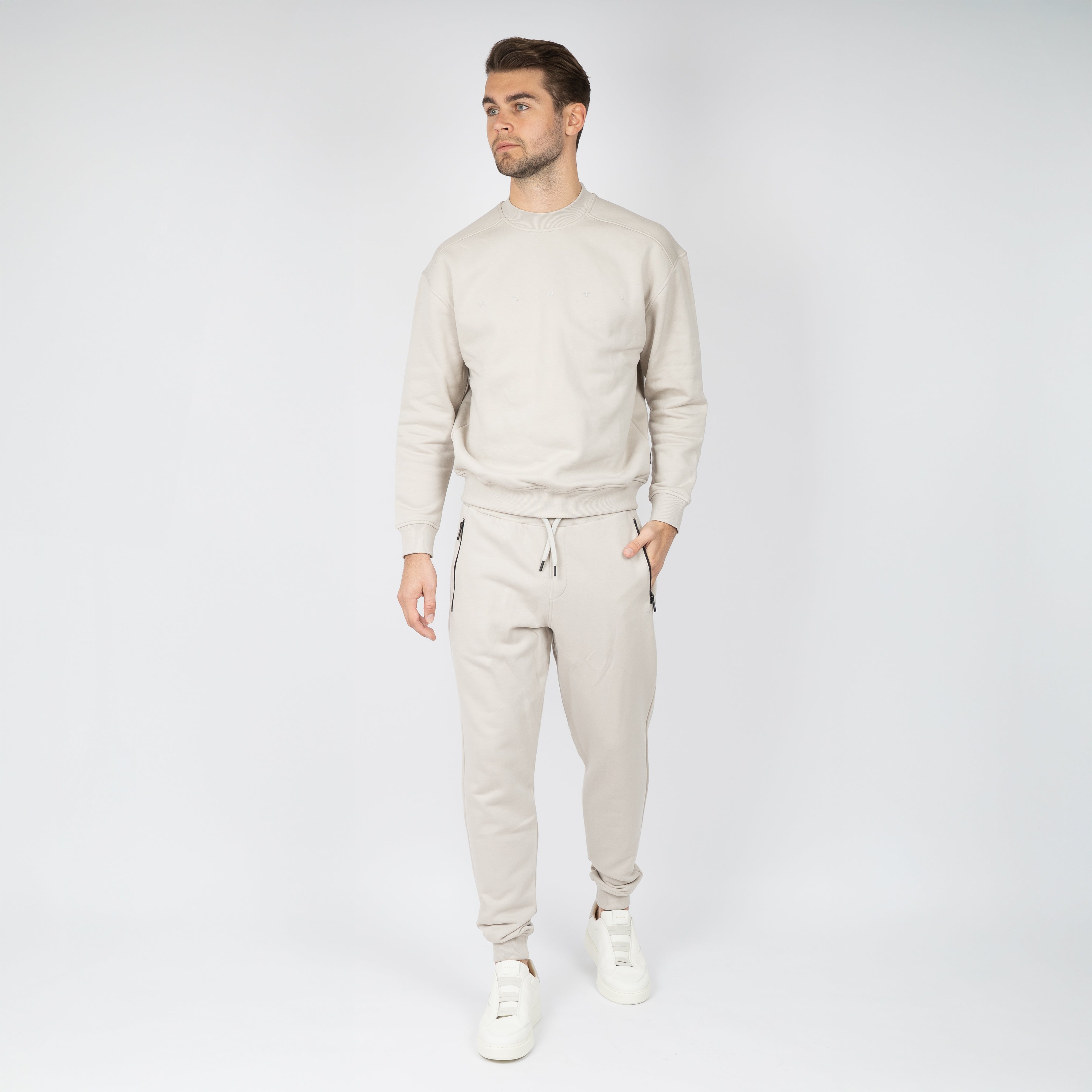 Genti Joggingbroek Beige