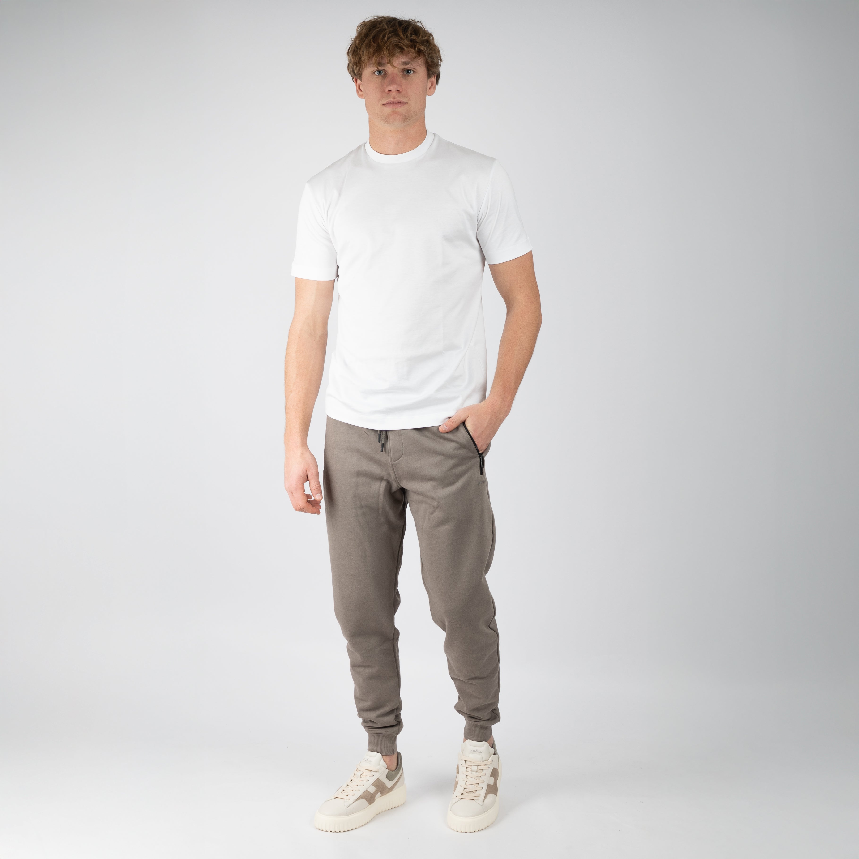 Genti Joggingbroek Bruin