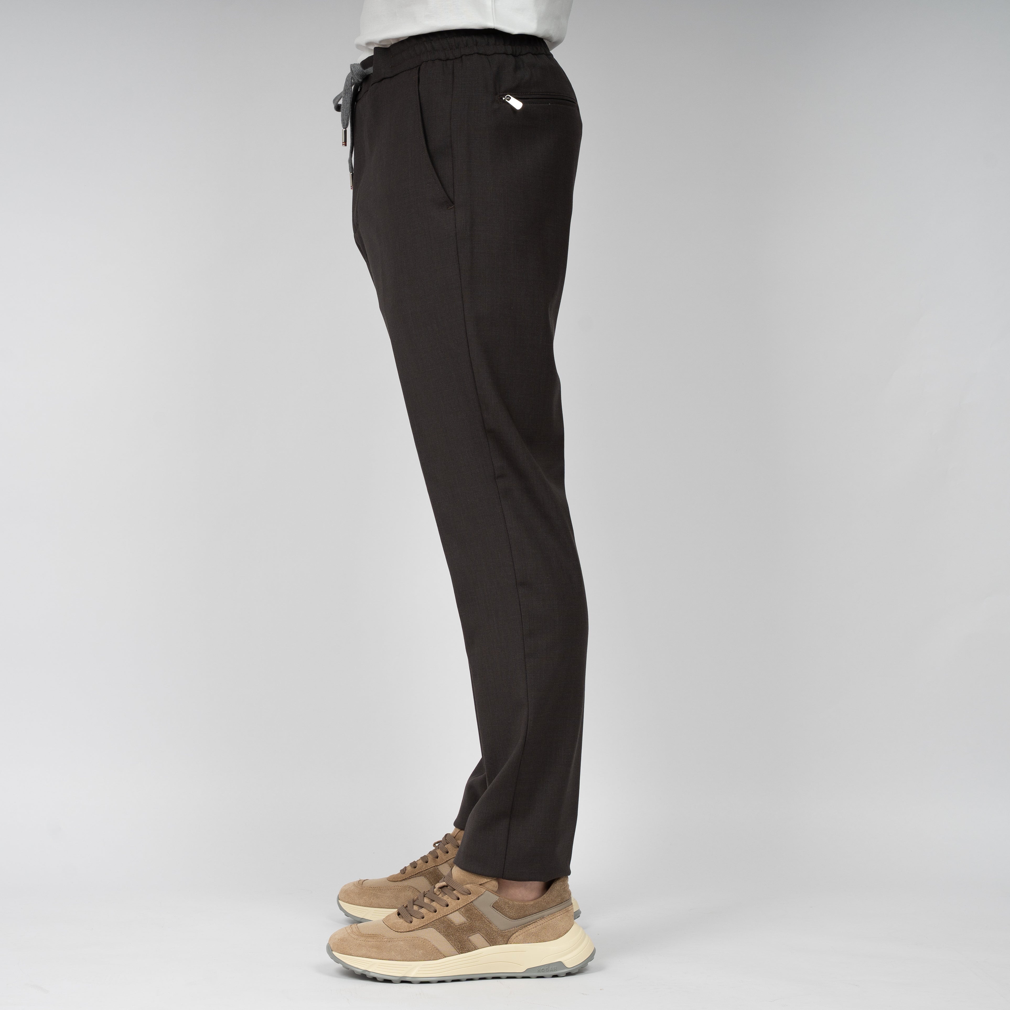 Marco Pescarolo Pantalon Bruin | Caracciolo