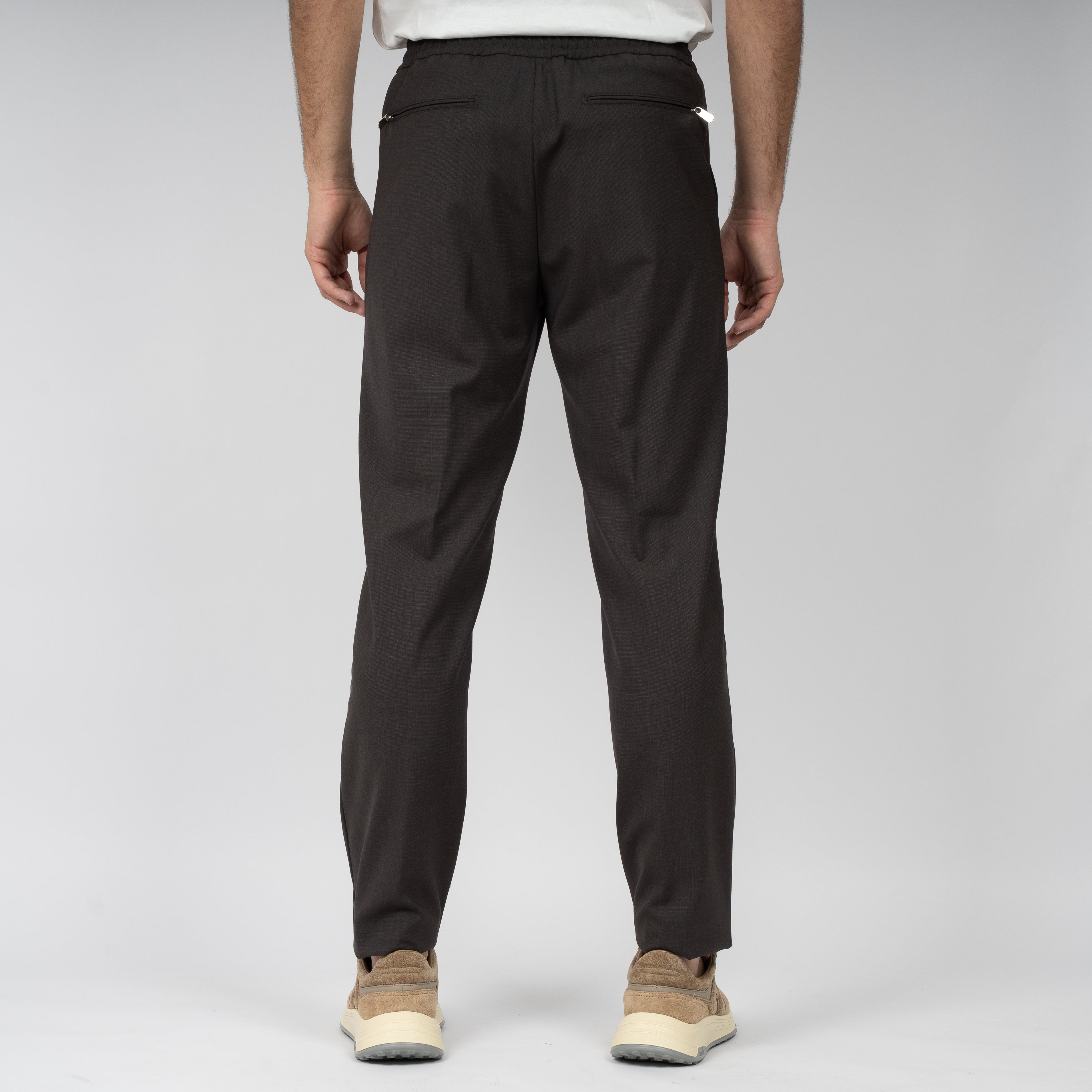 Marco Pescarolo Pantalon Bruin | Caracciolo