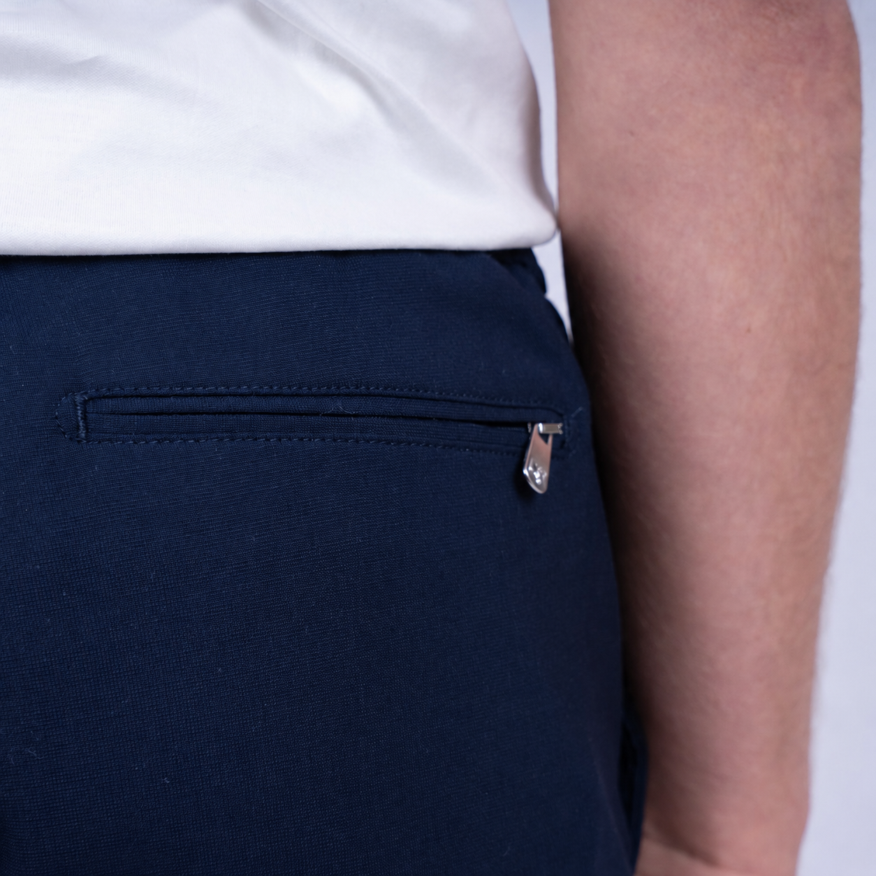 Marco Pescarolo Pantalon Blauw | Caracciolo
