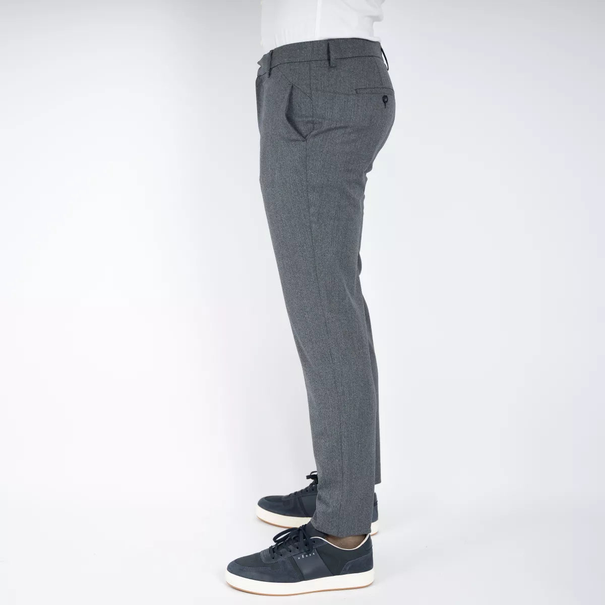 Plain pantalon Josh grijs