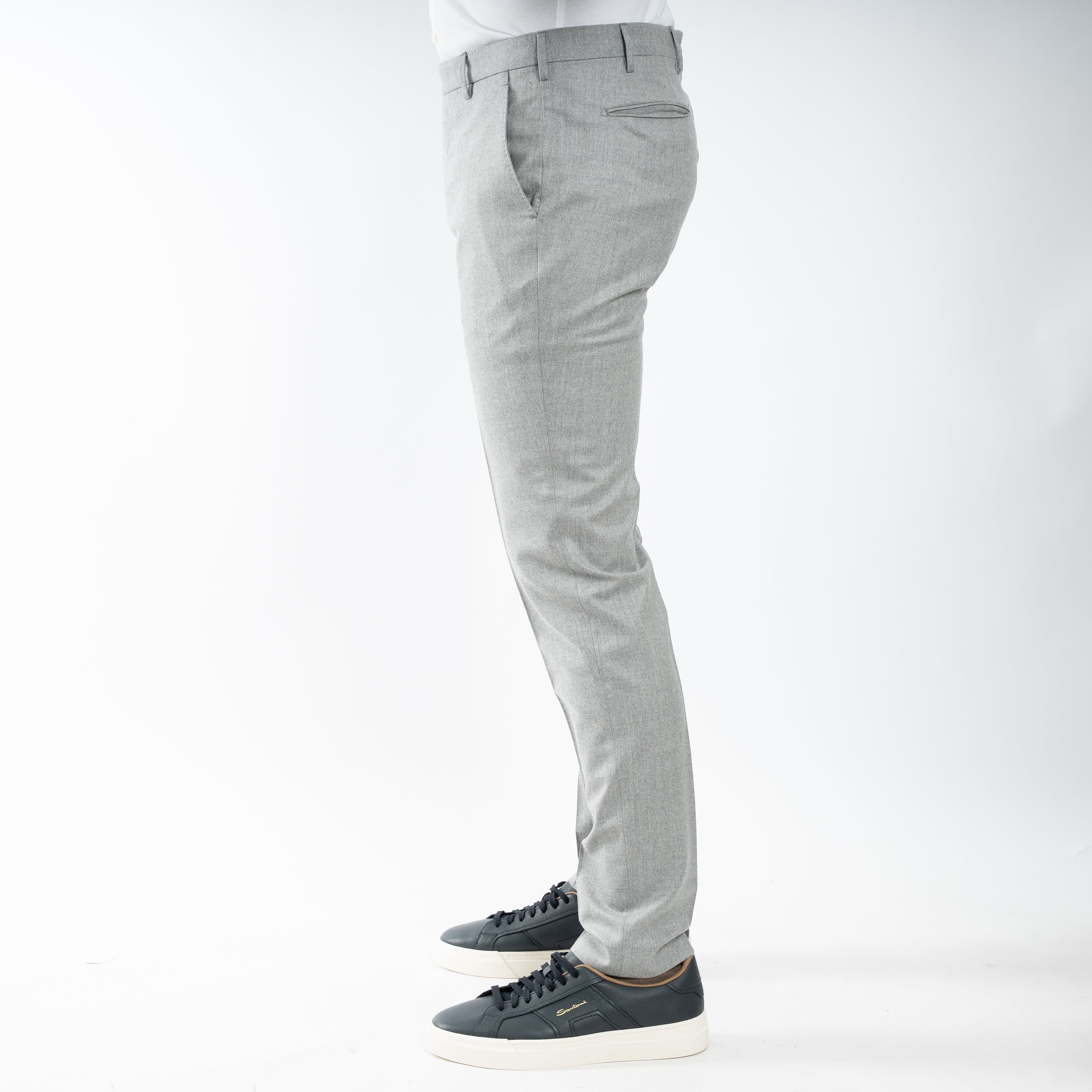 Berwich Pantalon Lichtgrijs | Morello
