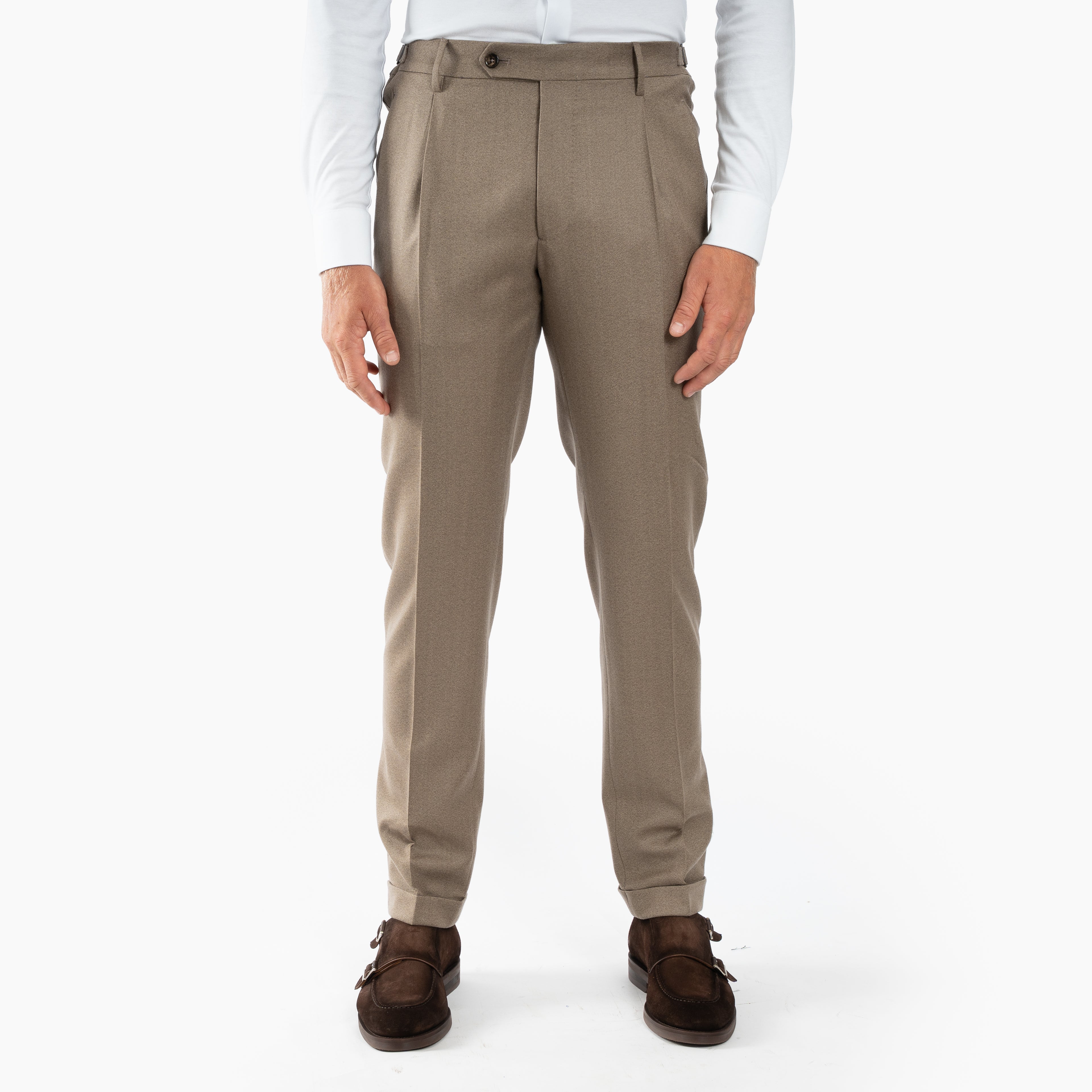 Berwich Pantalon Bruin | Retrolong