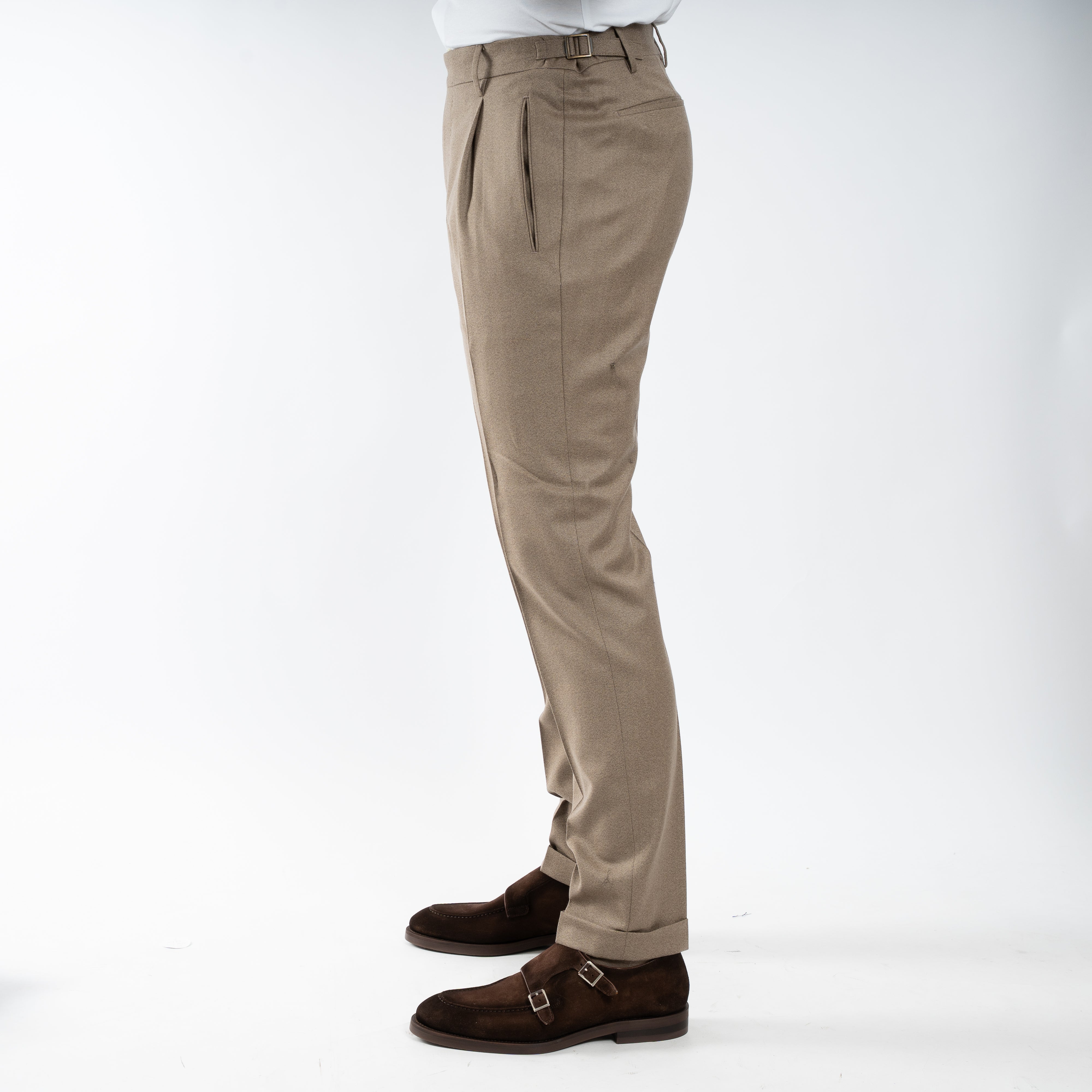 Berwich Pantalon Bruin | Retrolong