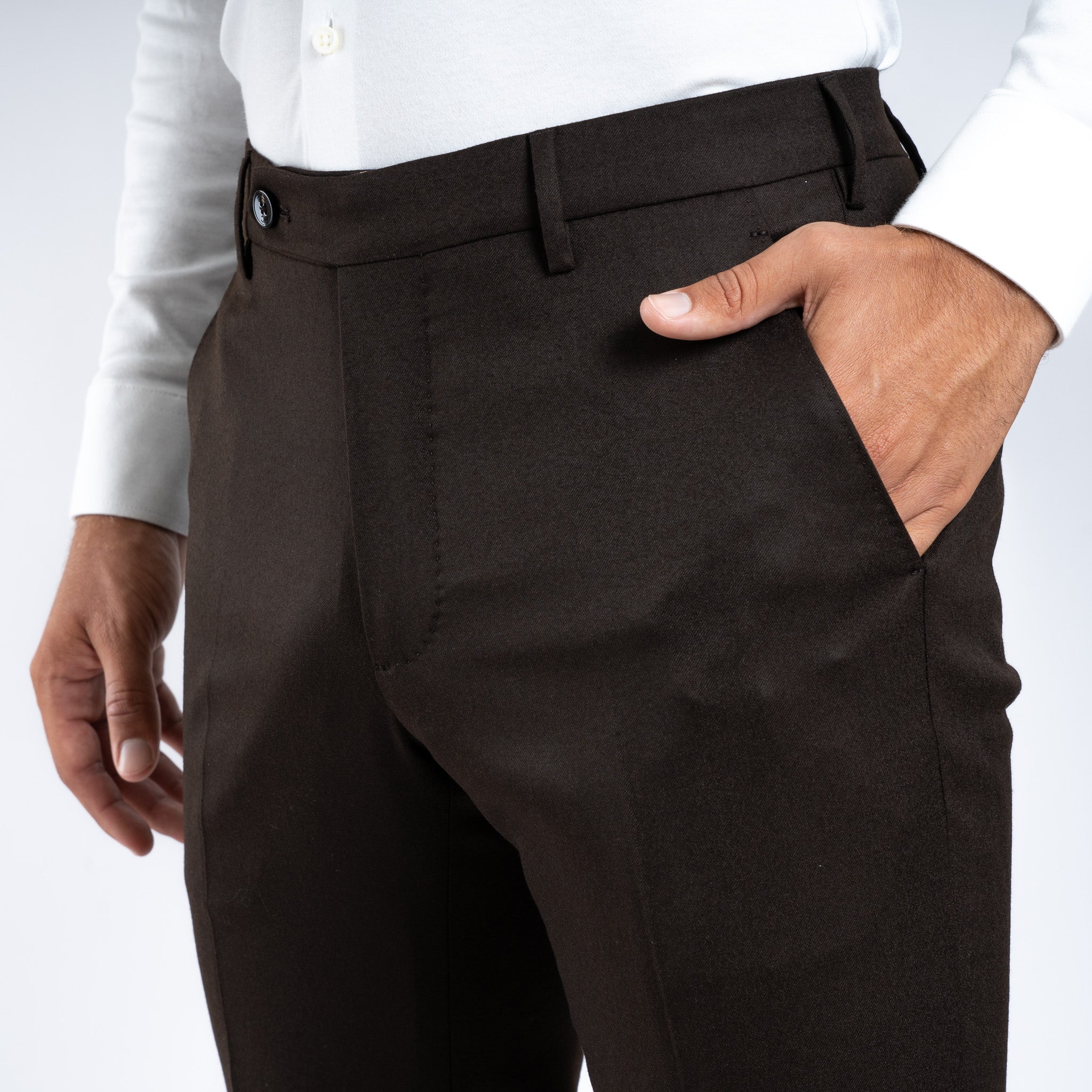 Berwich Pantalon Bruin | Morello