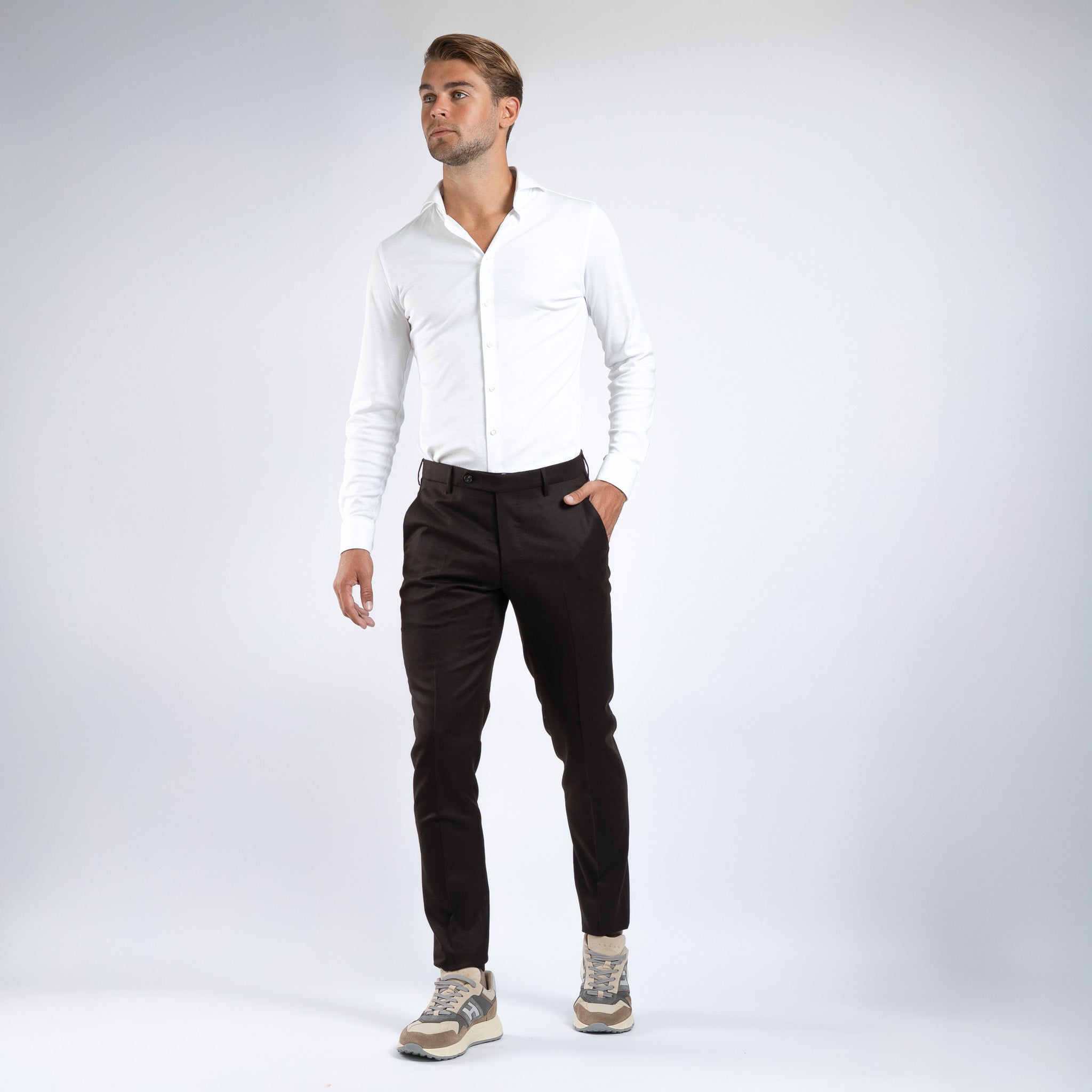 Berwich Pantalon Bruin | Morello