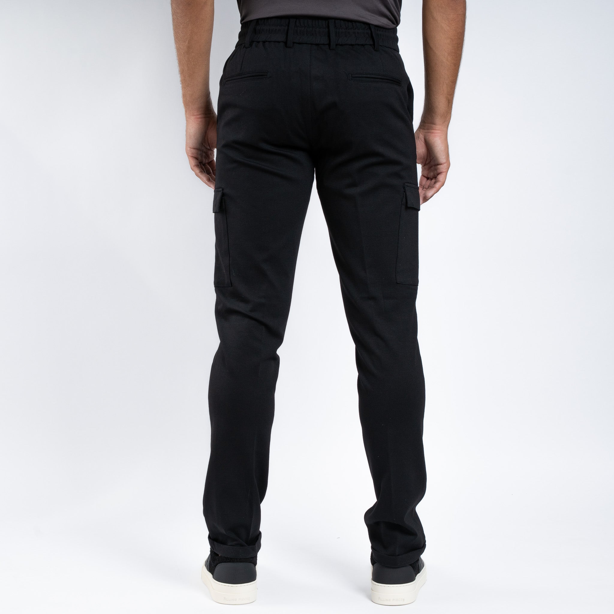 Genti Cargo Broek Zwart | York