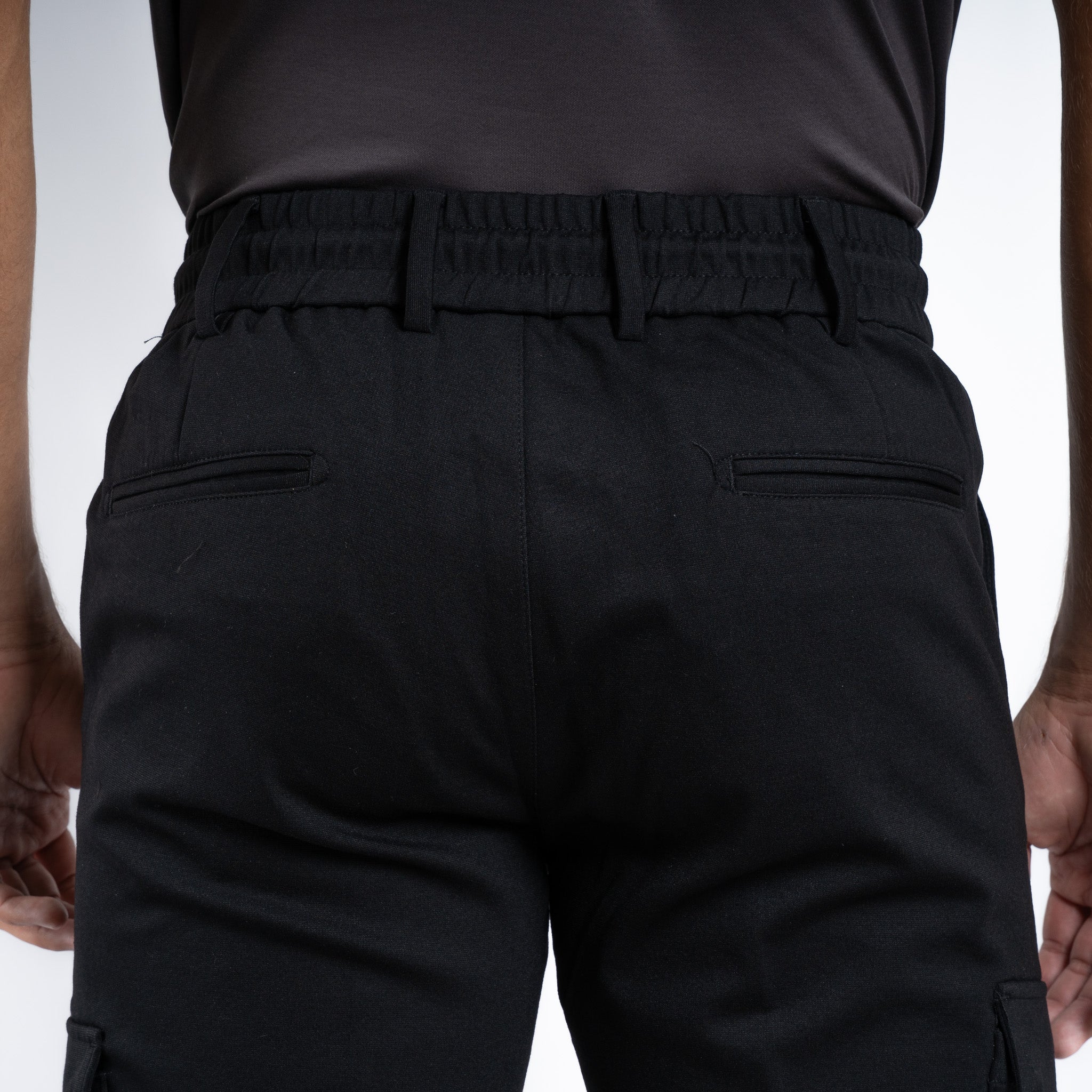Genti Cargo Broek Zwart | York