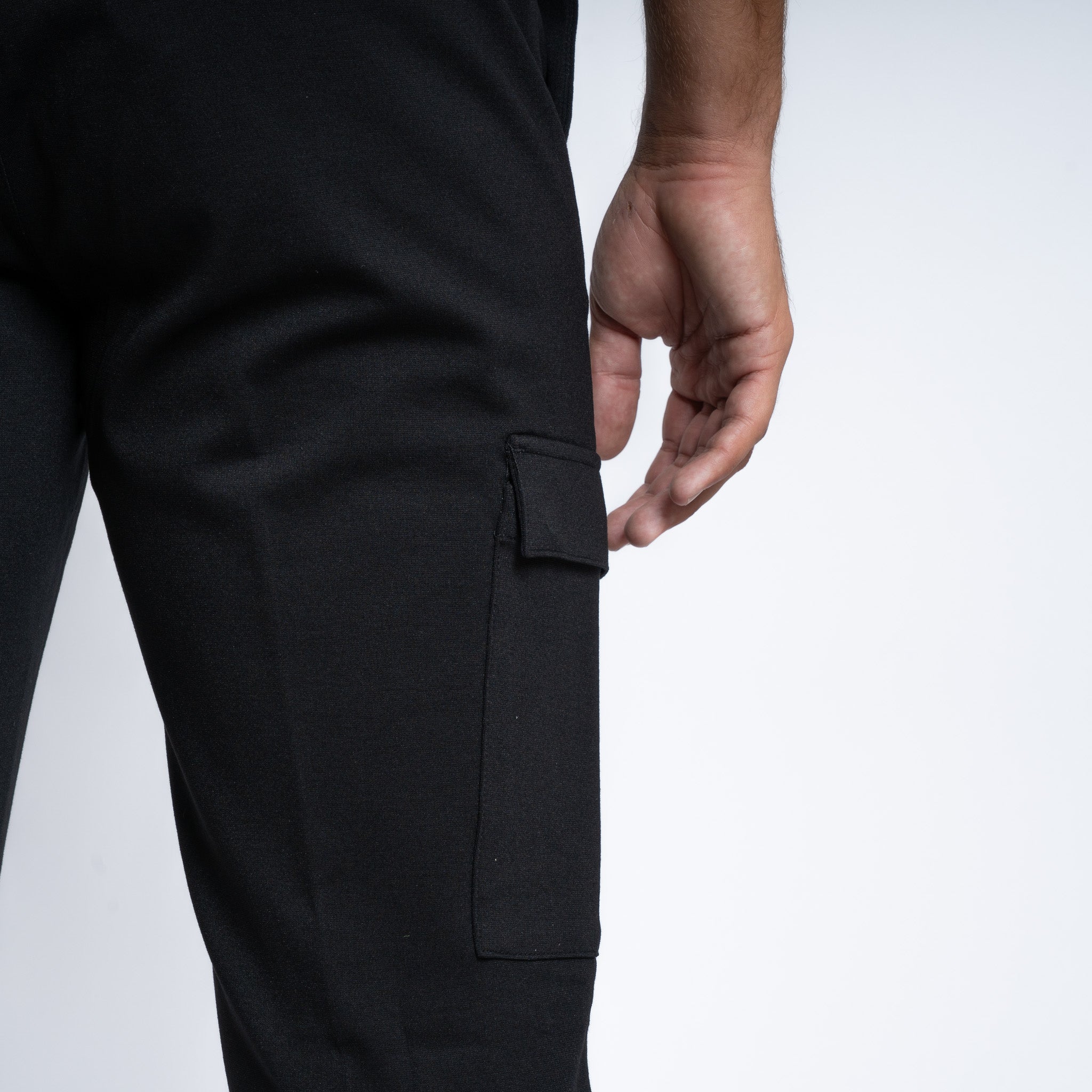 Genti Cargo Broek Zwart | York