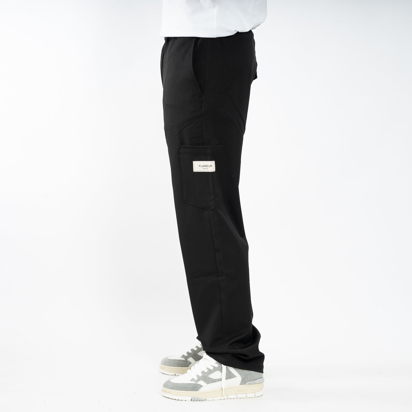 Flaneur Pantalon Zwart | Atelier Tailored Trousers