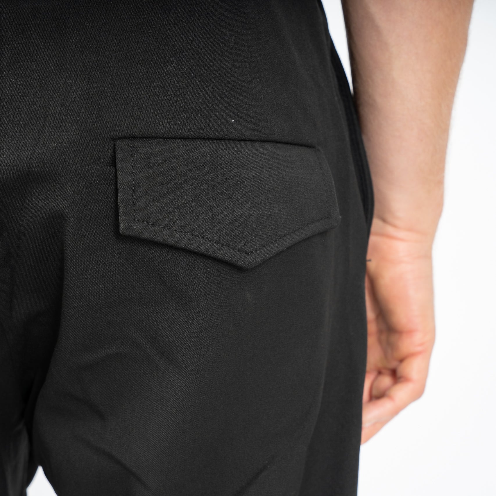 Flaneur Pantalon Zwart | Atelier Tailored Trousers
