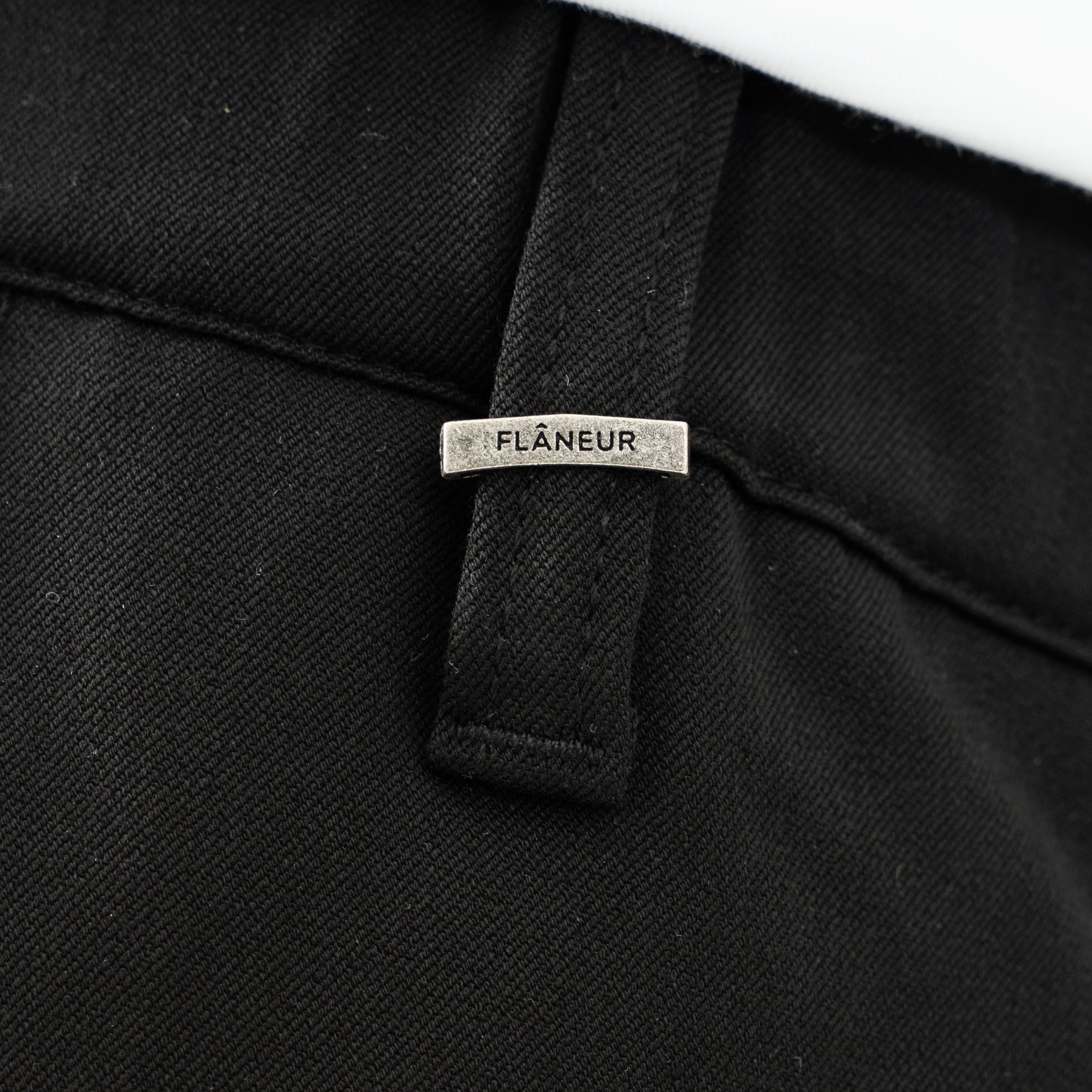 Flaneur Pantalon Zwart | Atelier Tailored Trousers