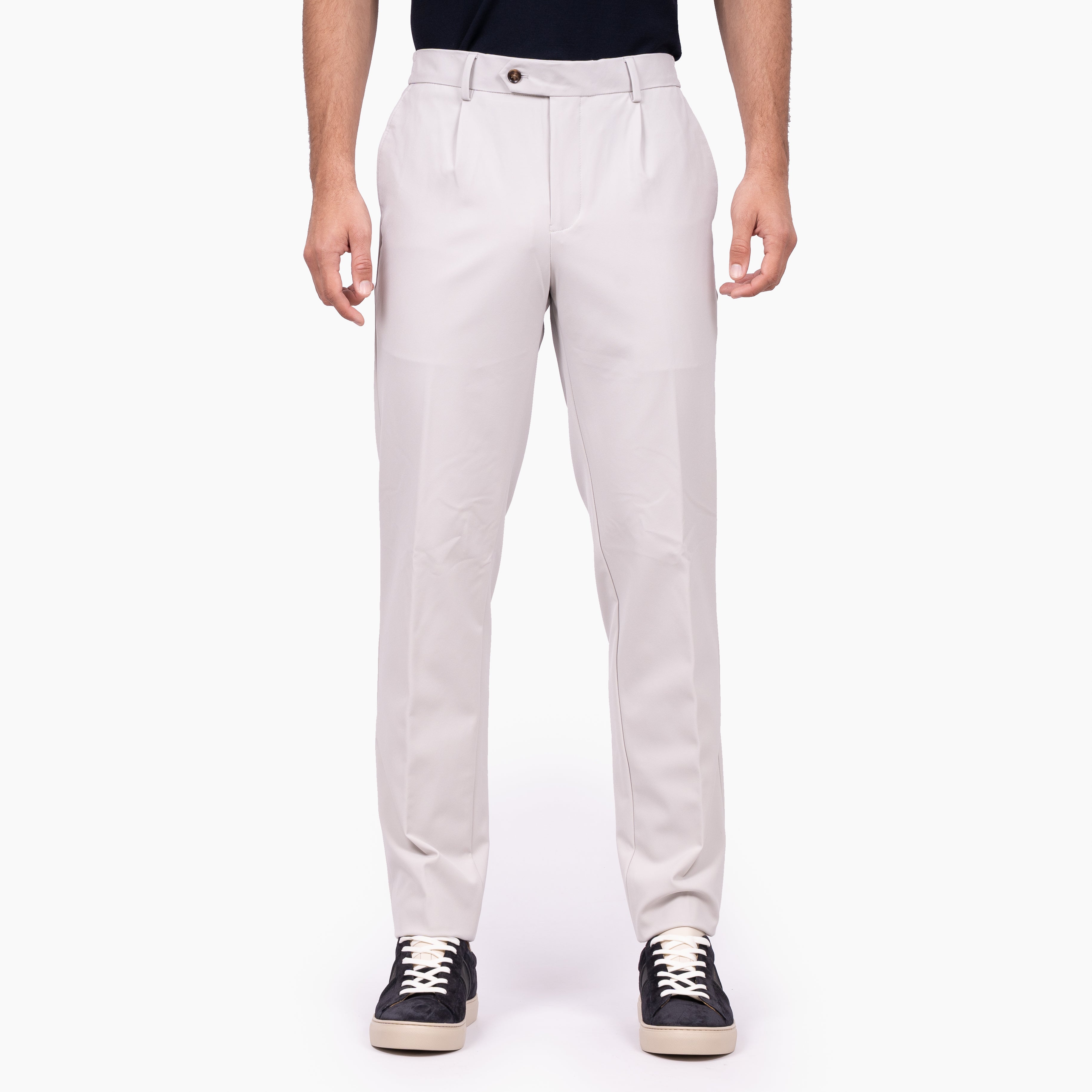 SEVEN DIALS Chino Lichtgrijs | Murdo