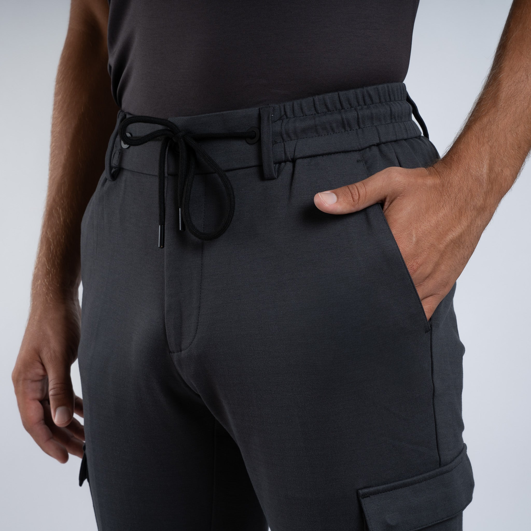Genti Cargo Broek Grijs | York