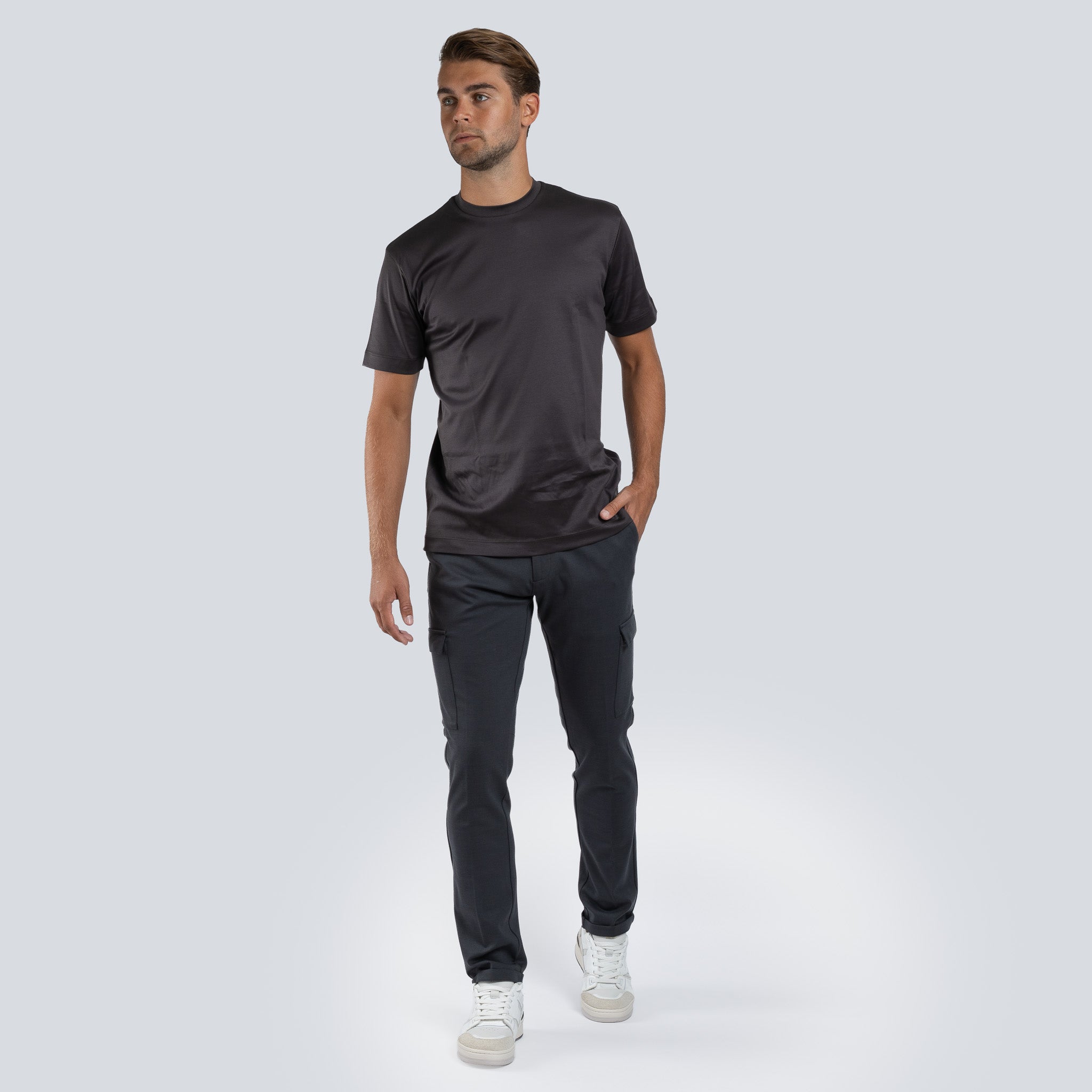 Genti Cargo Broek Grijs | York