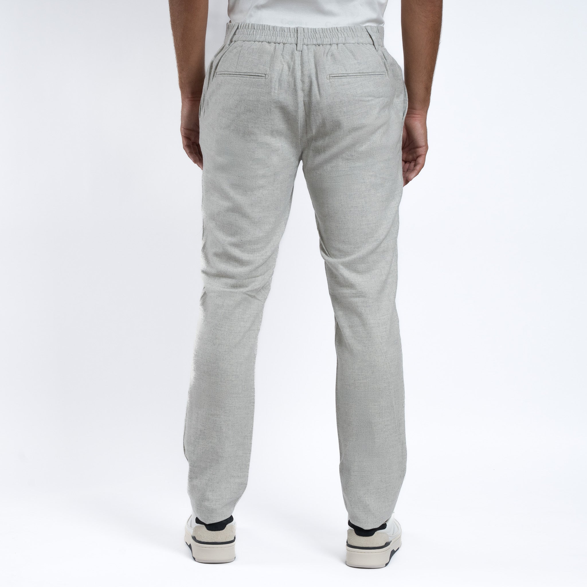 Genti Pantalon Lichtgrijs | Tribeca