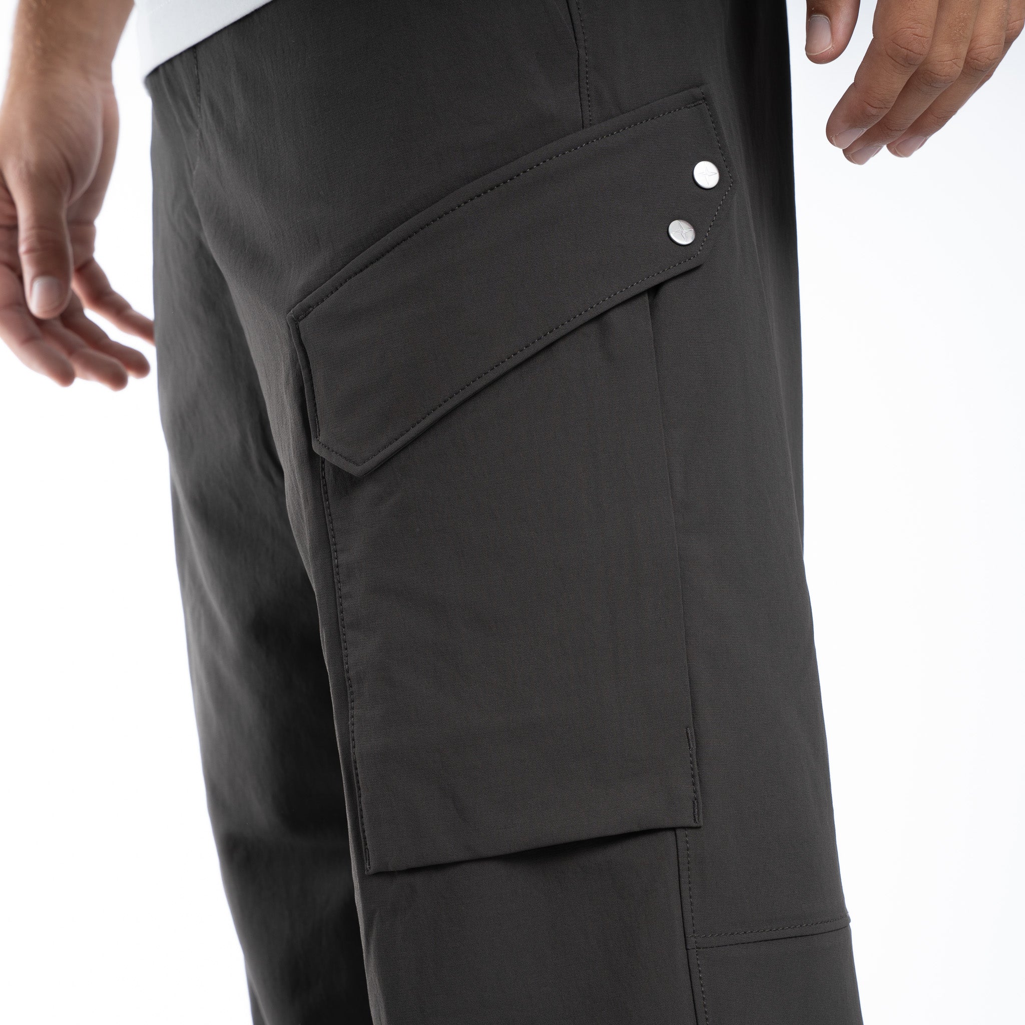 Stone Island Pantalon Grijs | Stellina