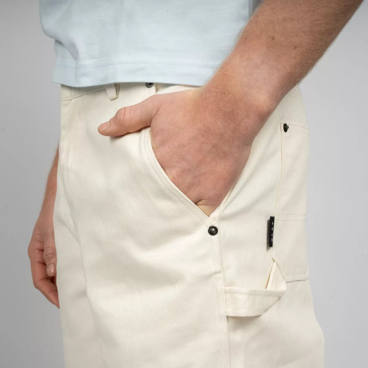 Olaf Broek Off-White | Workwear Pants