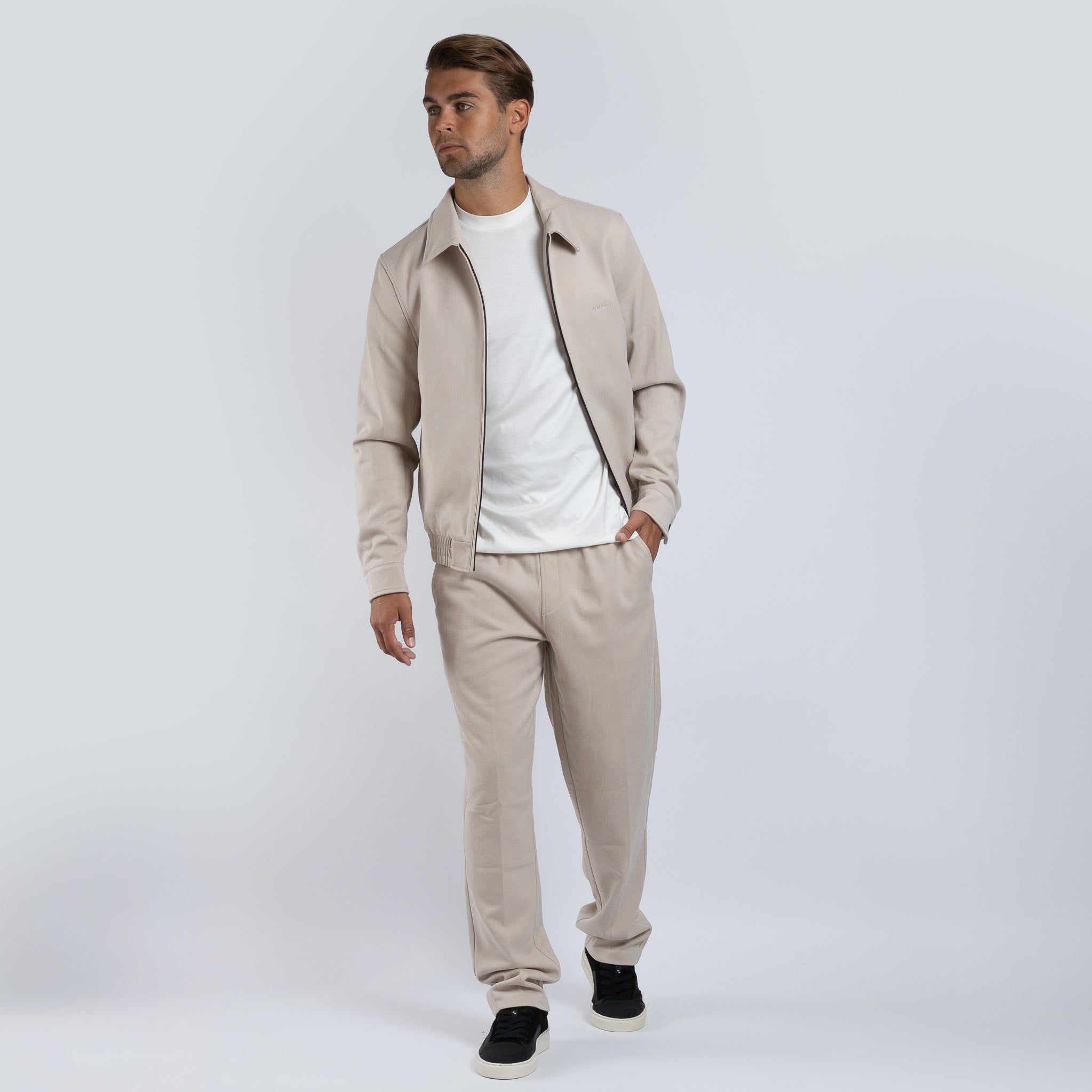 Genti Pantalon Beige | Alex Relaxed Fit