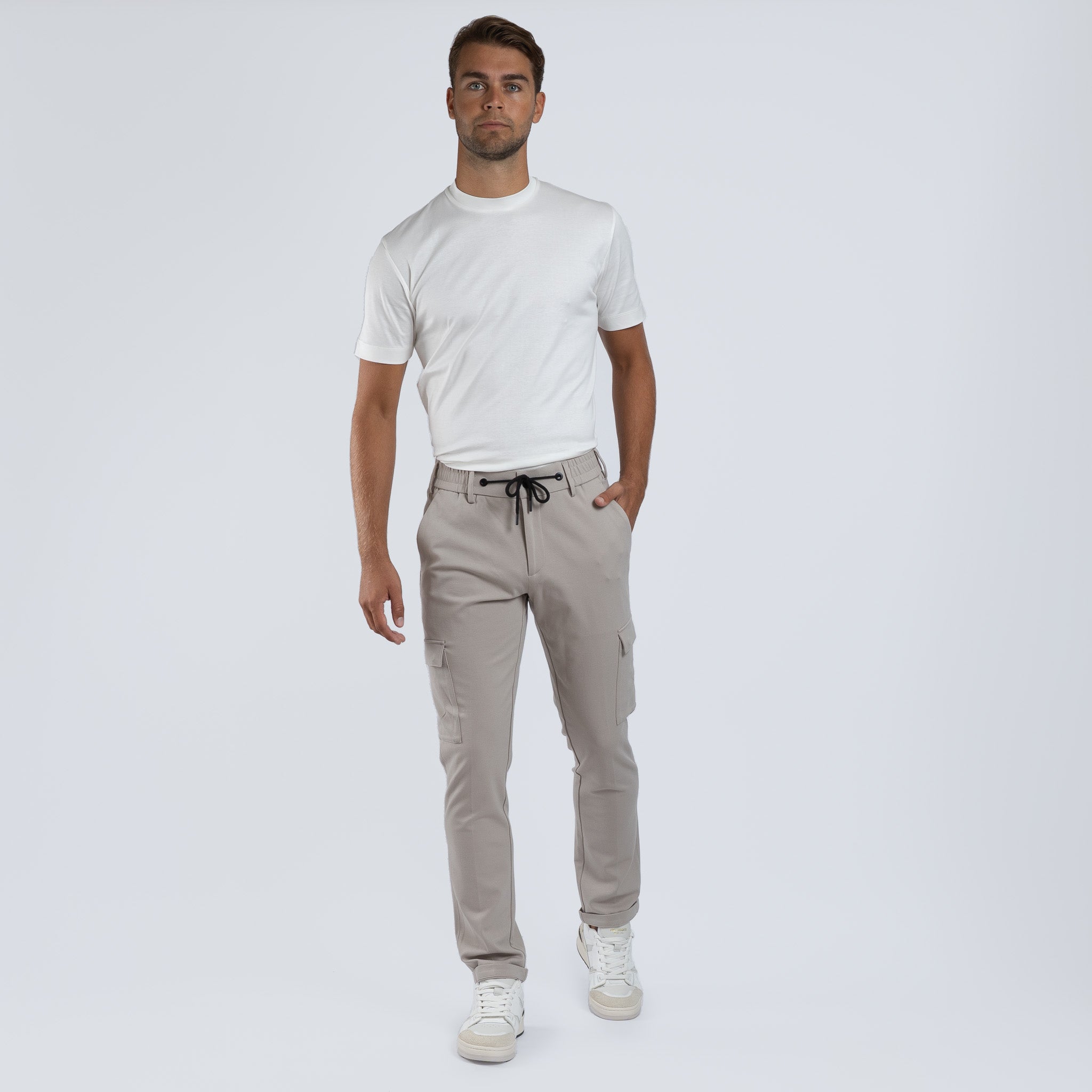 Genti Cargo Broek Beige | York