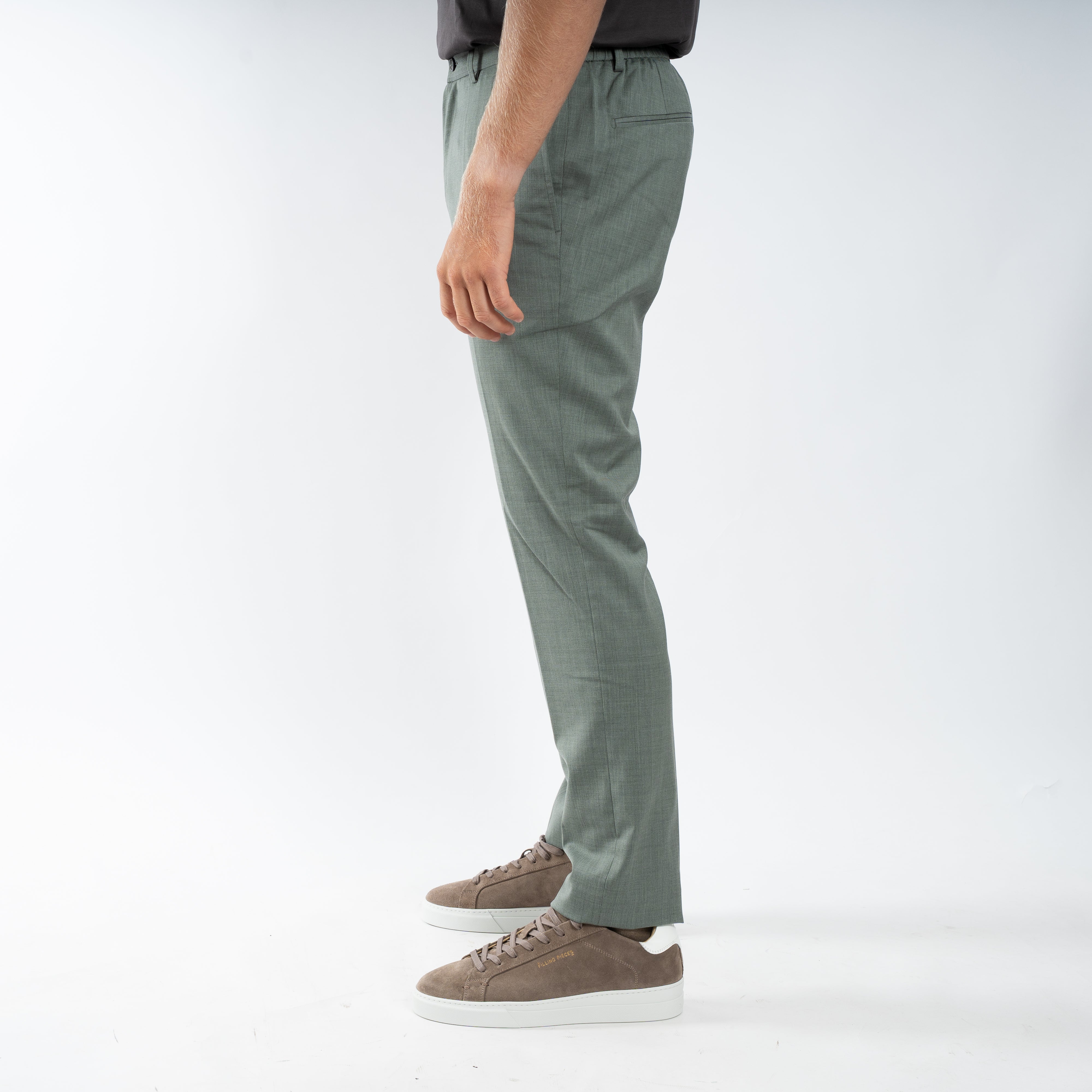 Genti Pantalon Lichtgroen | Tribeca