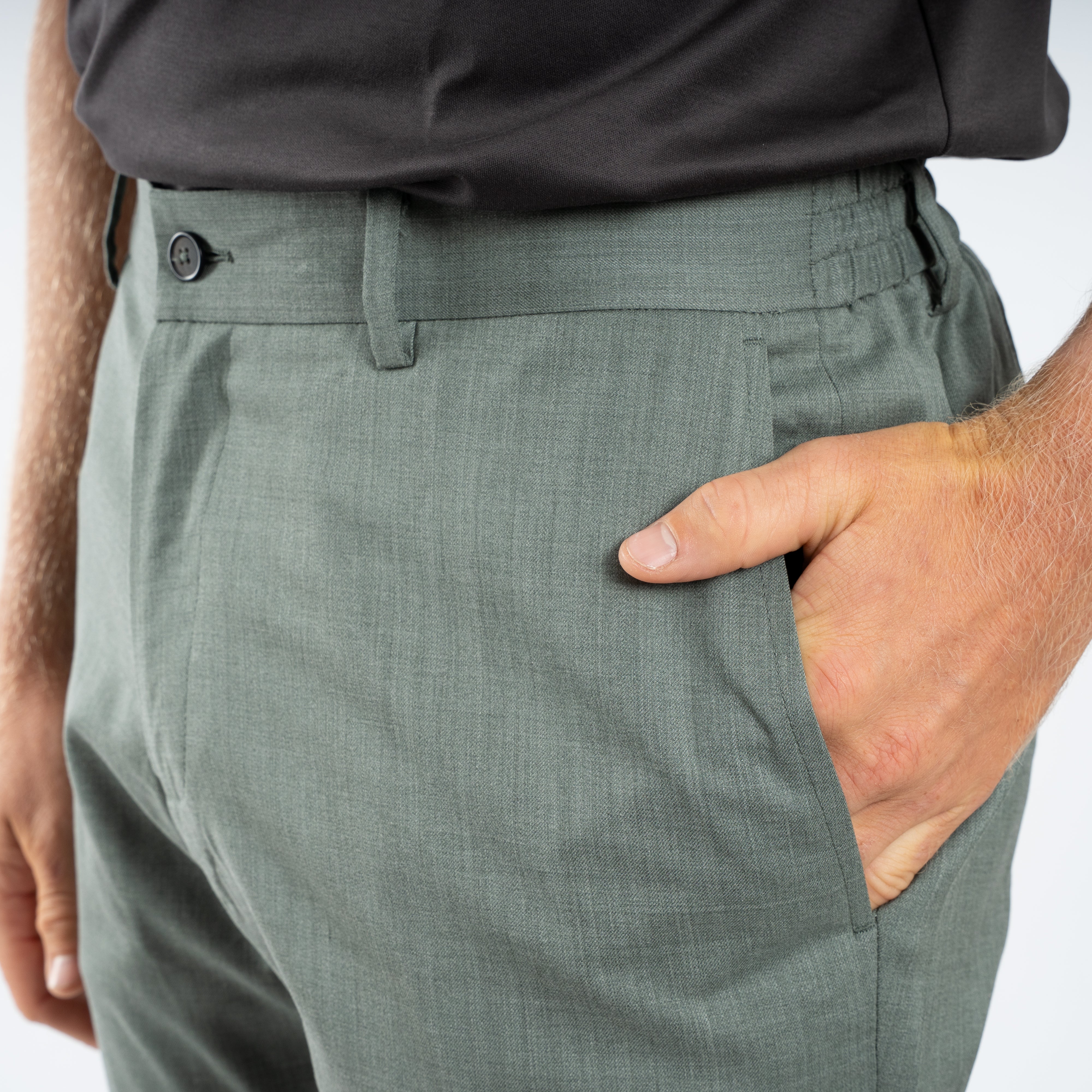 Genti Pantalon Lichtgroen | Tribeca
