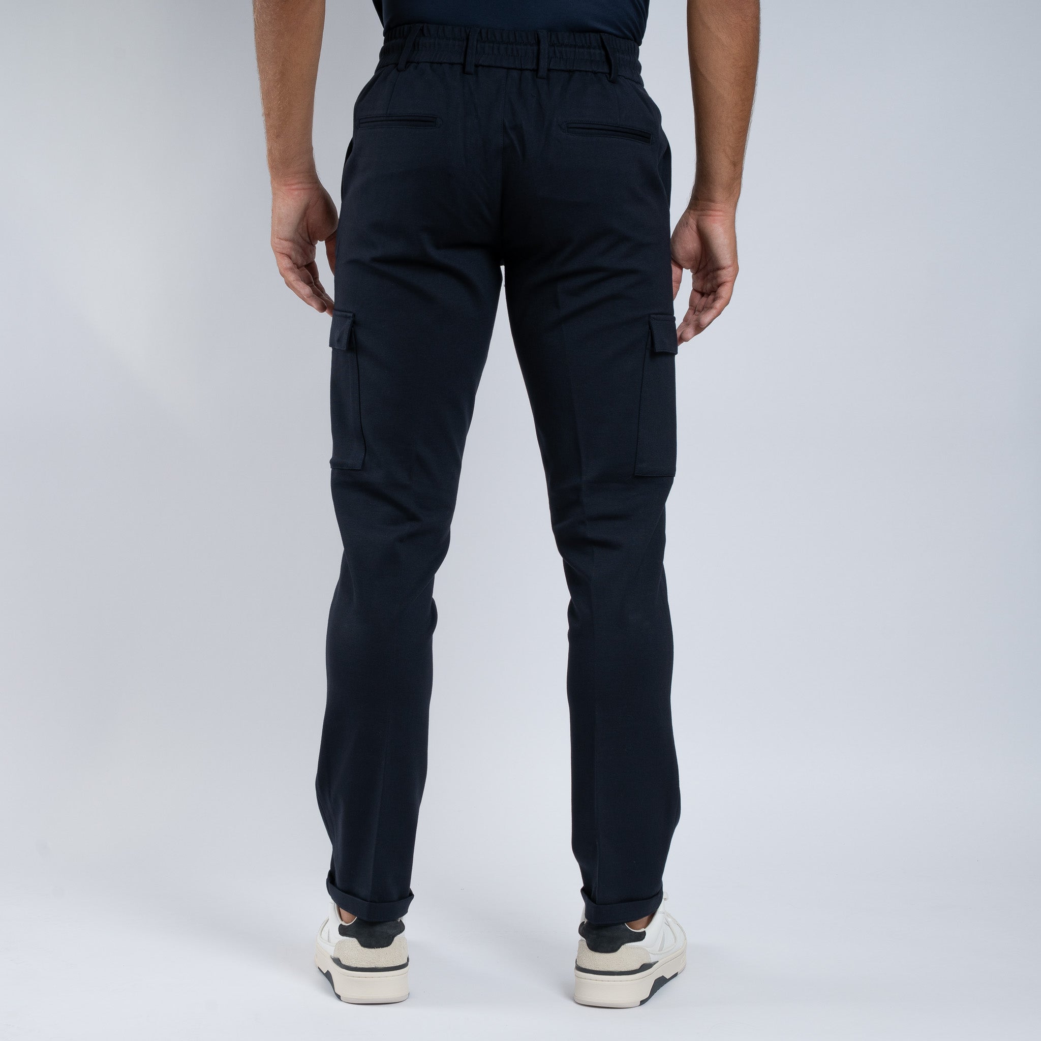 Genti Cargo Broek Blauw | York