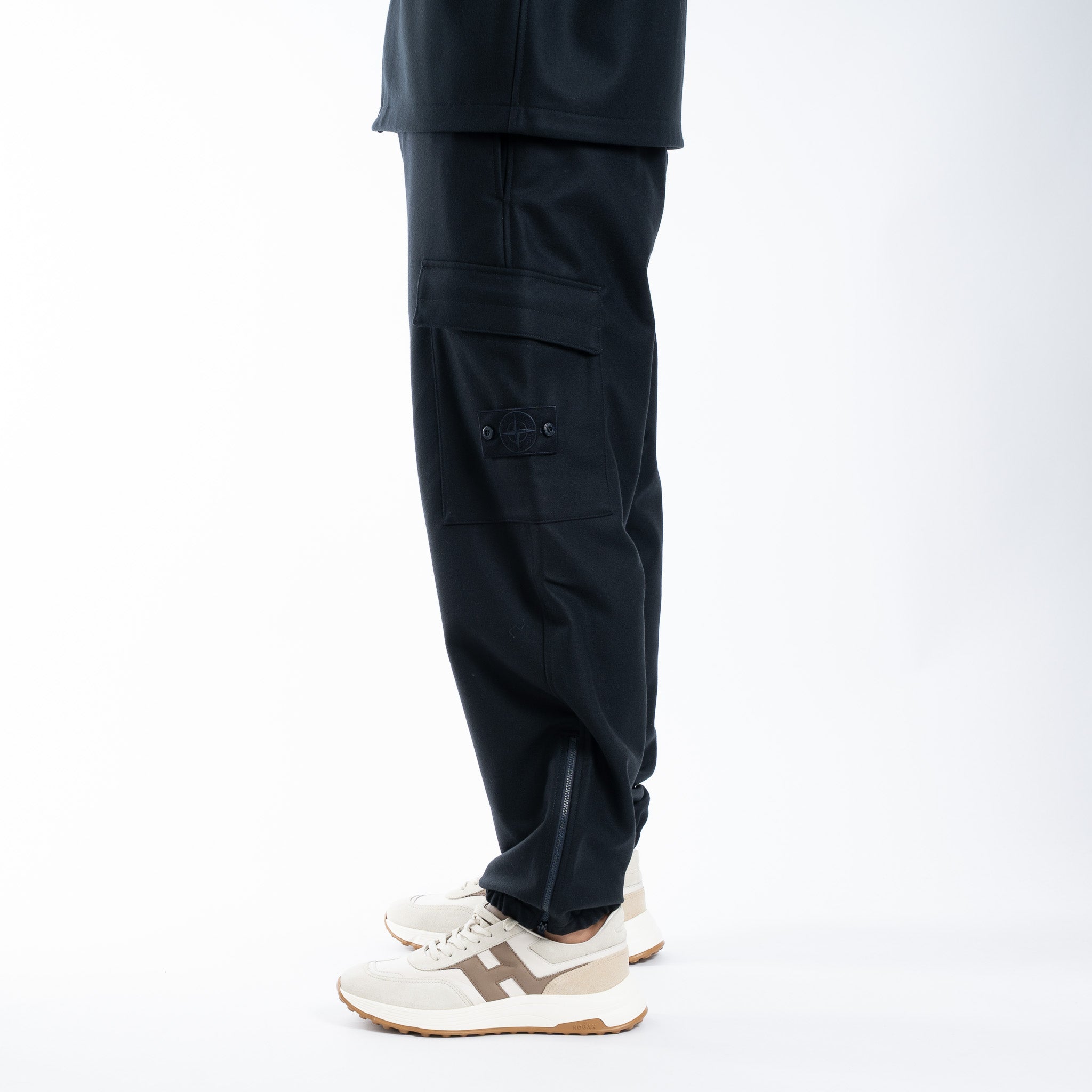 Stone Island Cargo Broek Blauw | Ghost