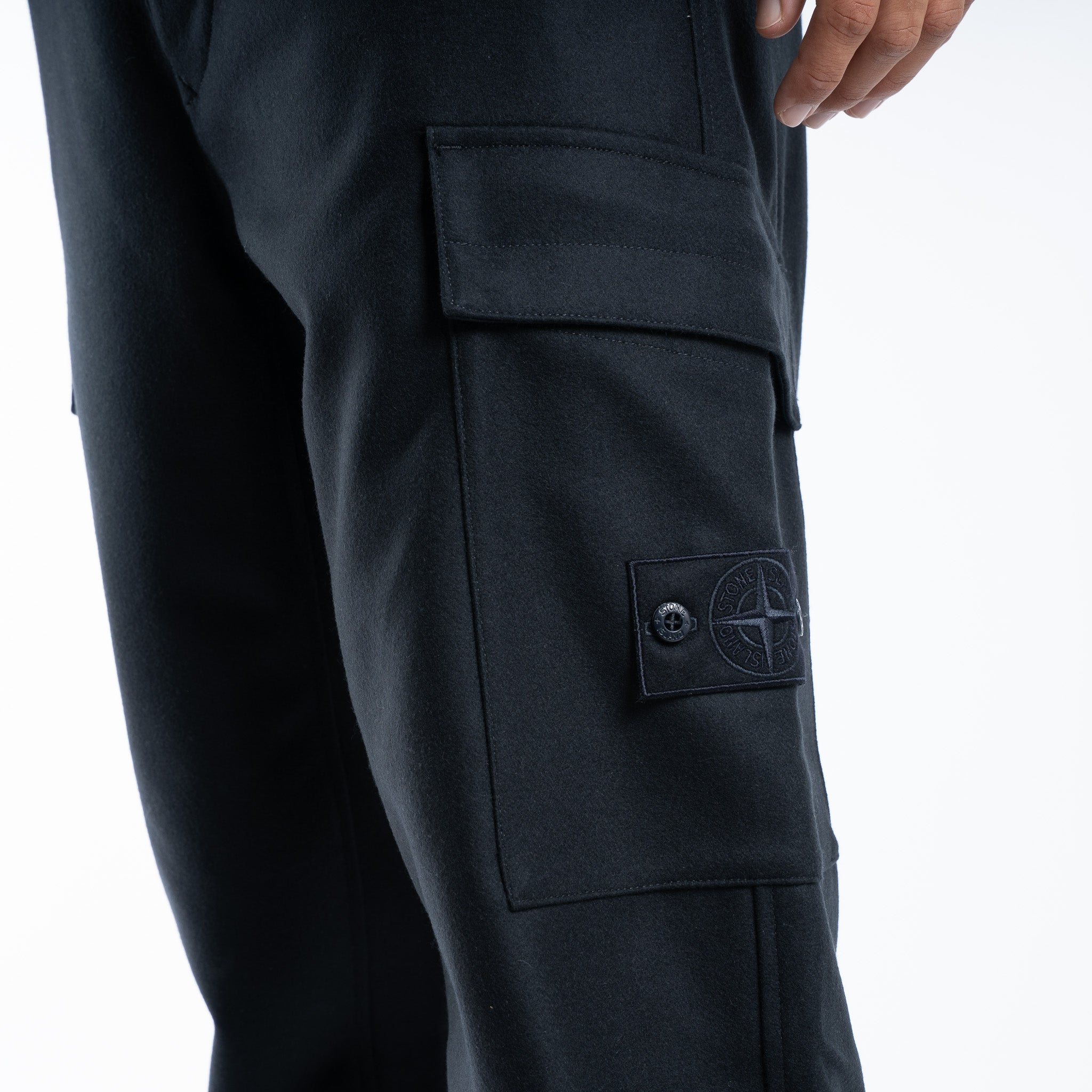 Stone Island Cargo Broek Blauw | Ghost