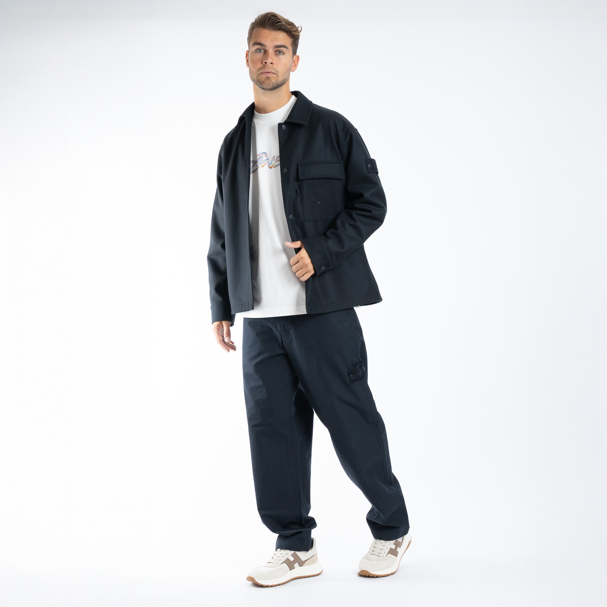 Stone Island Chino Blauw | Ghost