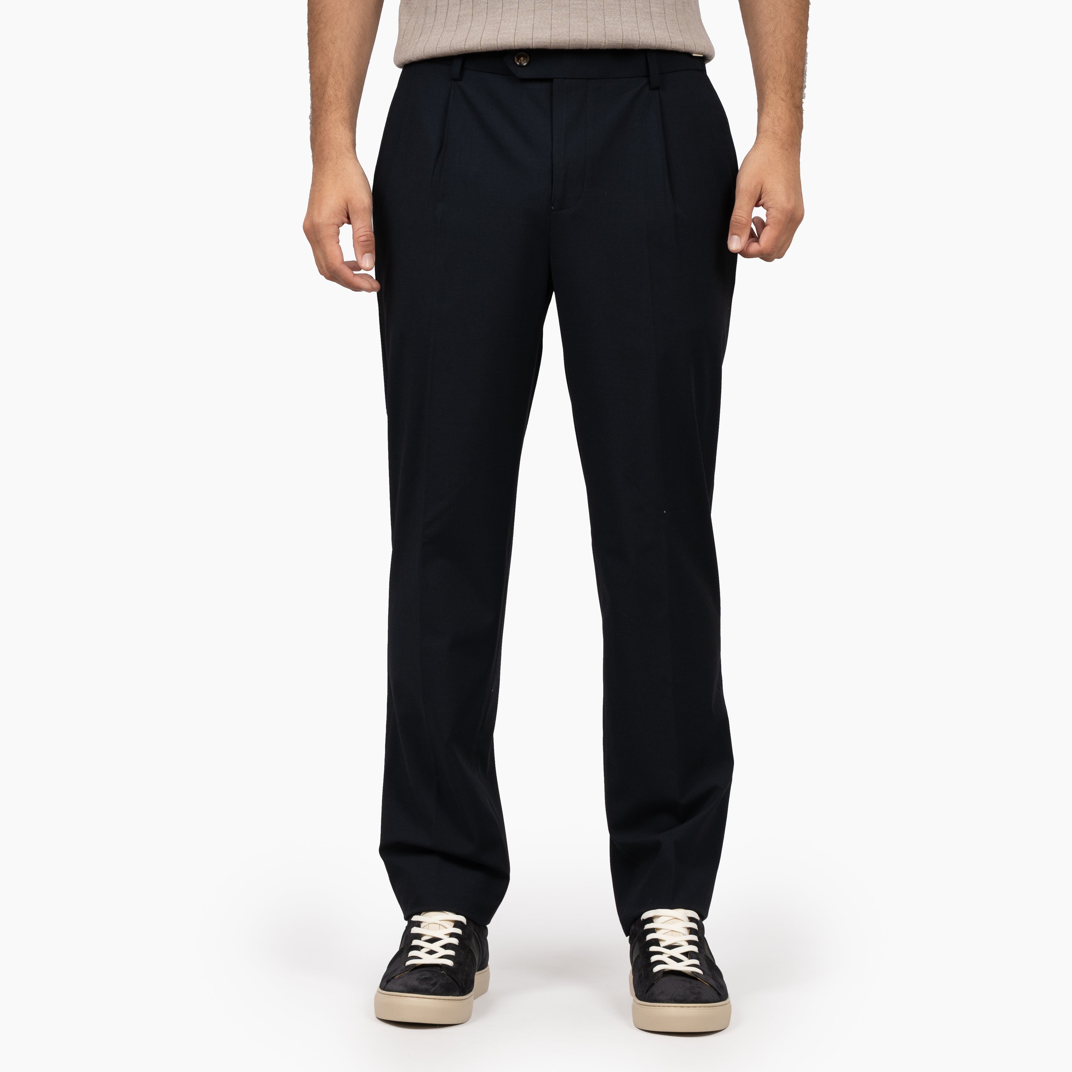 SEVEN DIALS Chino Blauw | Bruno