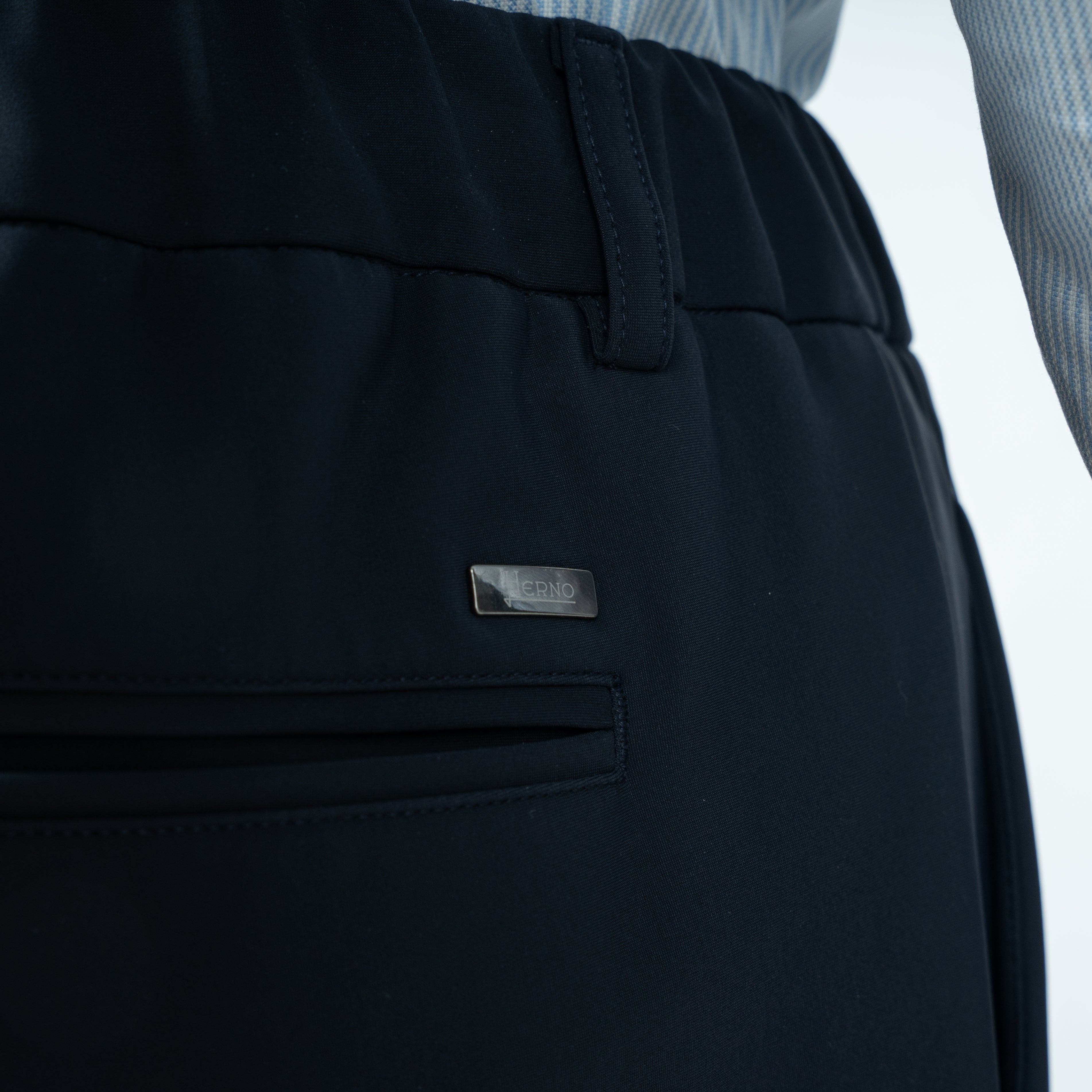 Herno Pantalon Blauw