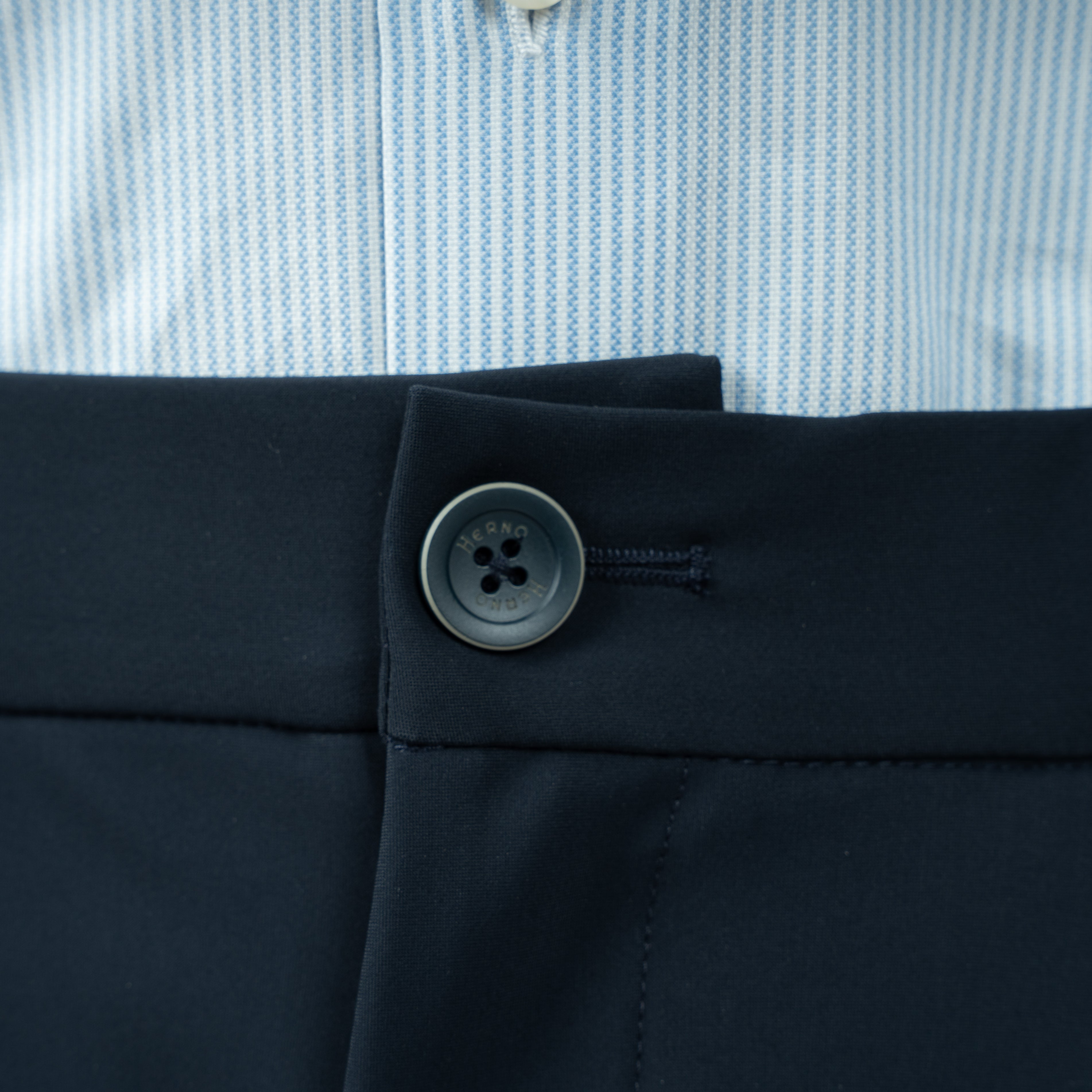 Herno Pantalon Blauw