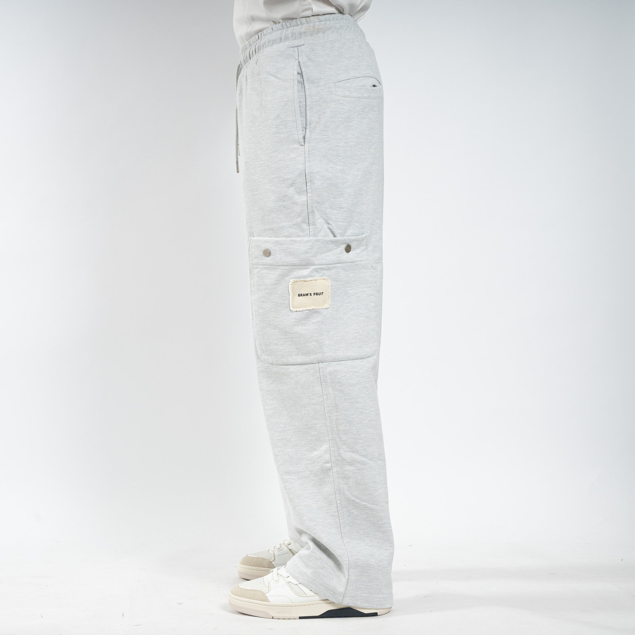 Bram's Fruit Joggingbroek Grijs | Side Pocket Trousers