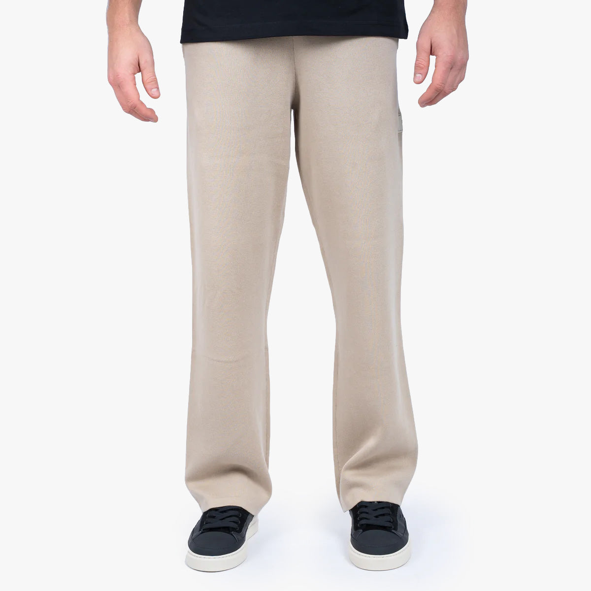Flaneur Pantalon Beige | Atelier Knit Trousers