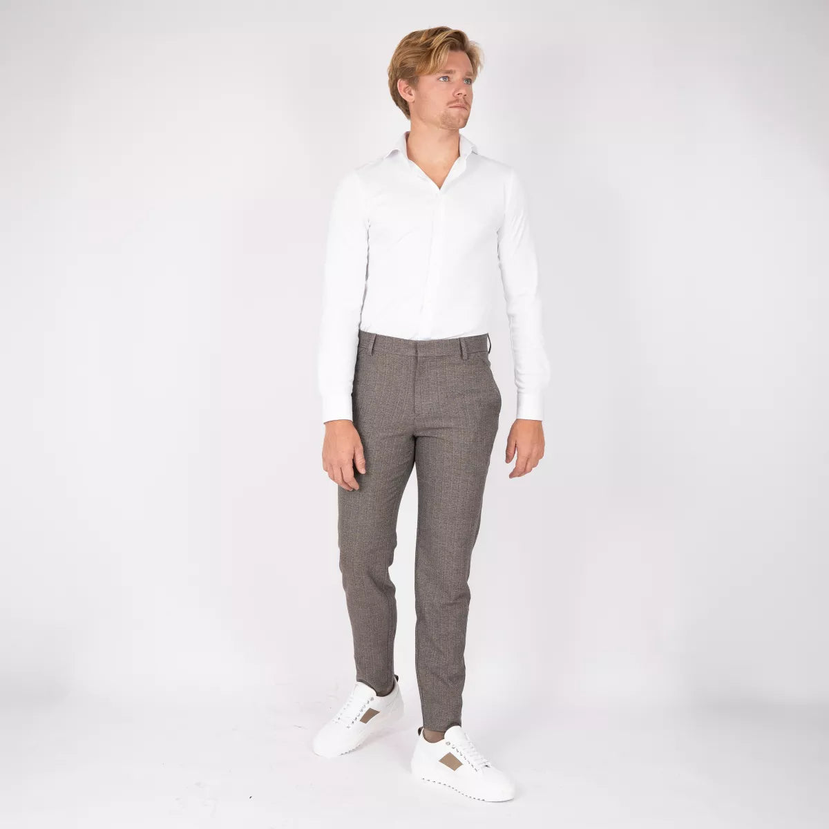 Plain Pantalon Taupe | JoshPL