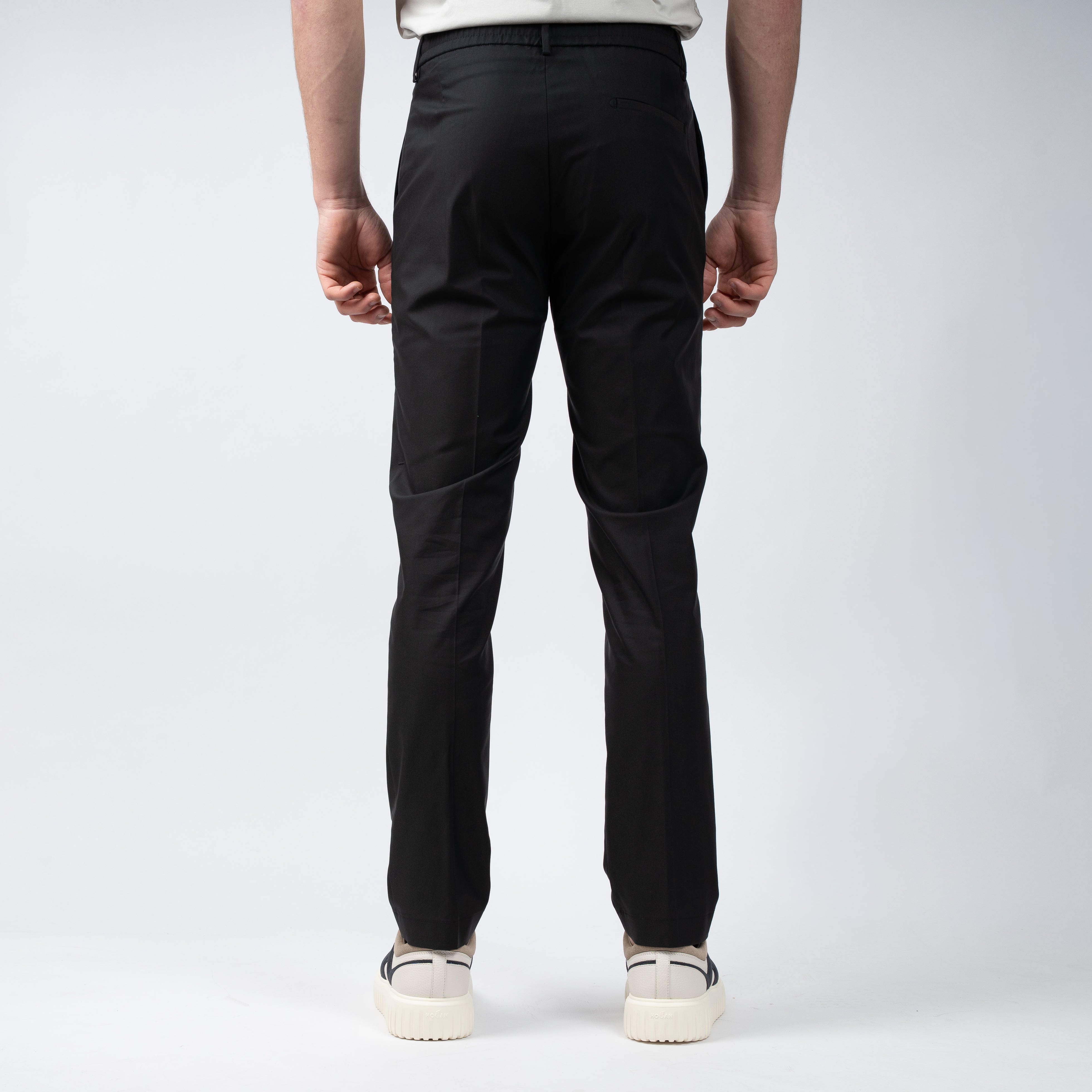 Berwich Pantalon Zwart | Spiaggia Tech