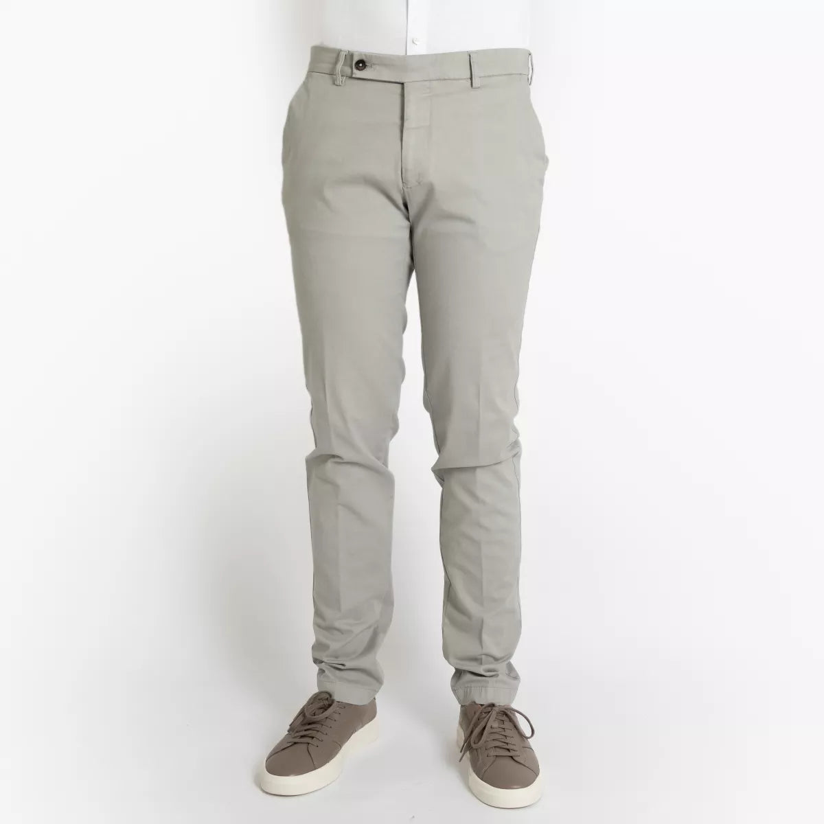 Berwich pantalon lichtgrijs | Morello elax