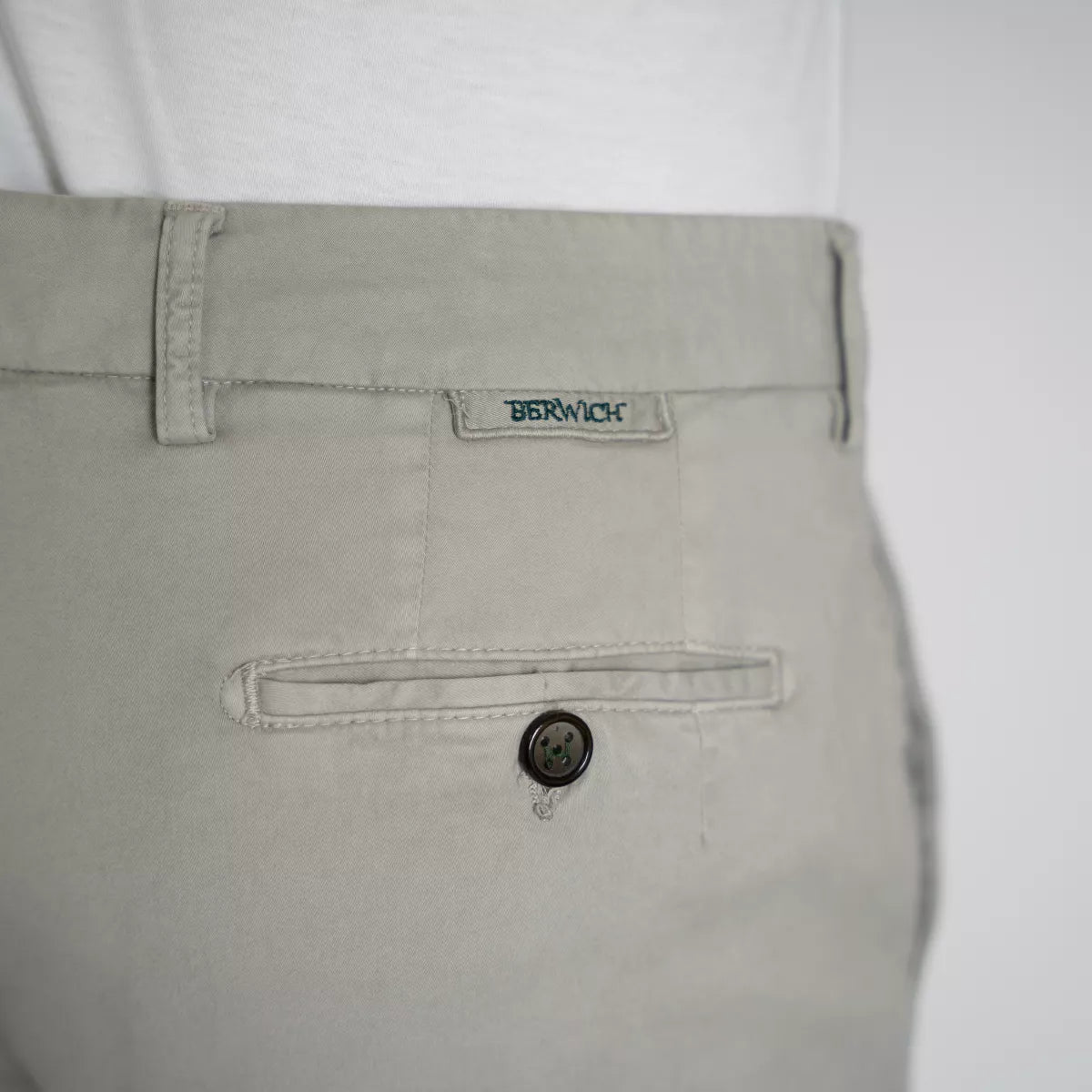 Berwich pantalon lichtgrijs | Morello elax