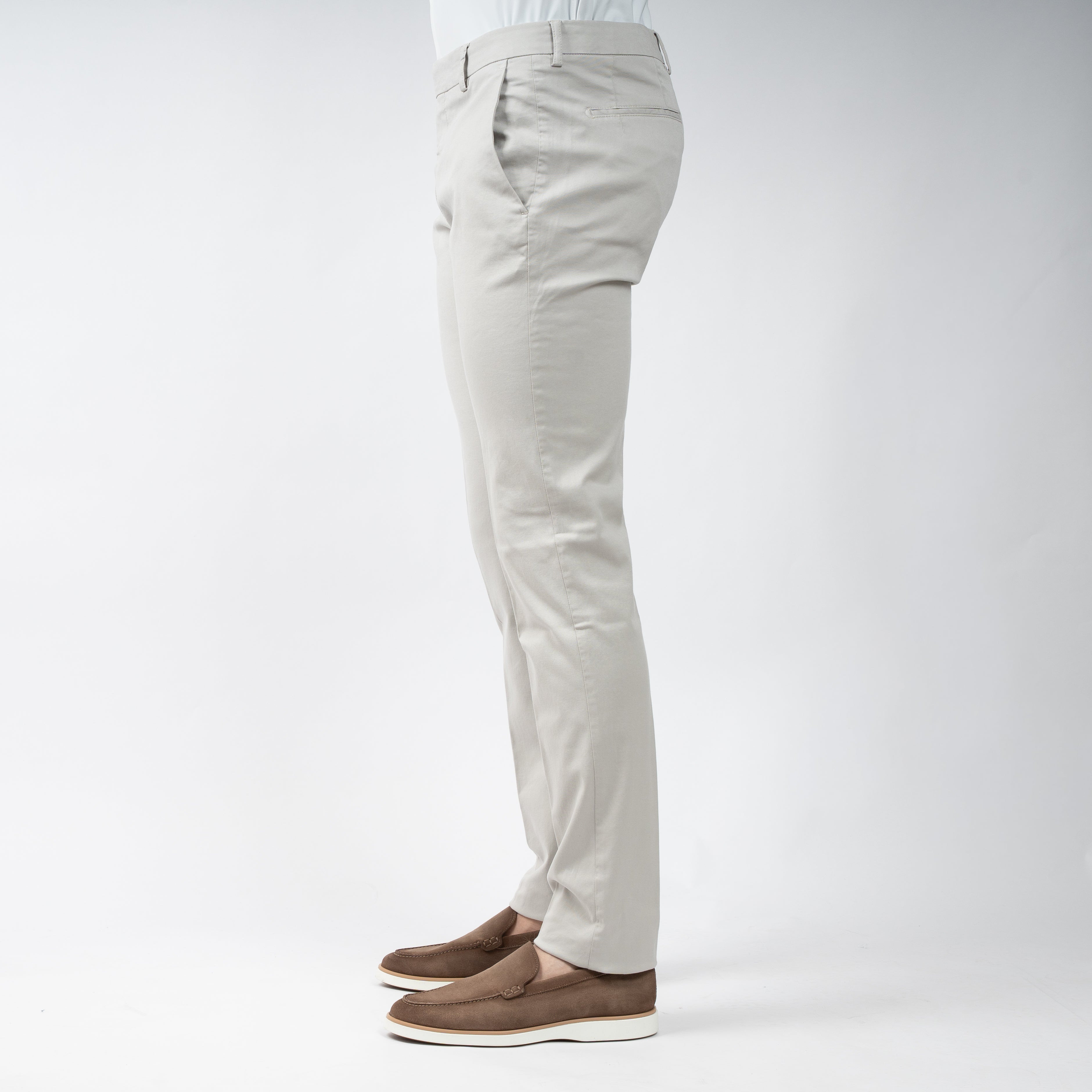 Berwich Chino Lichtgrijs | Morello-GD