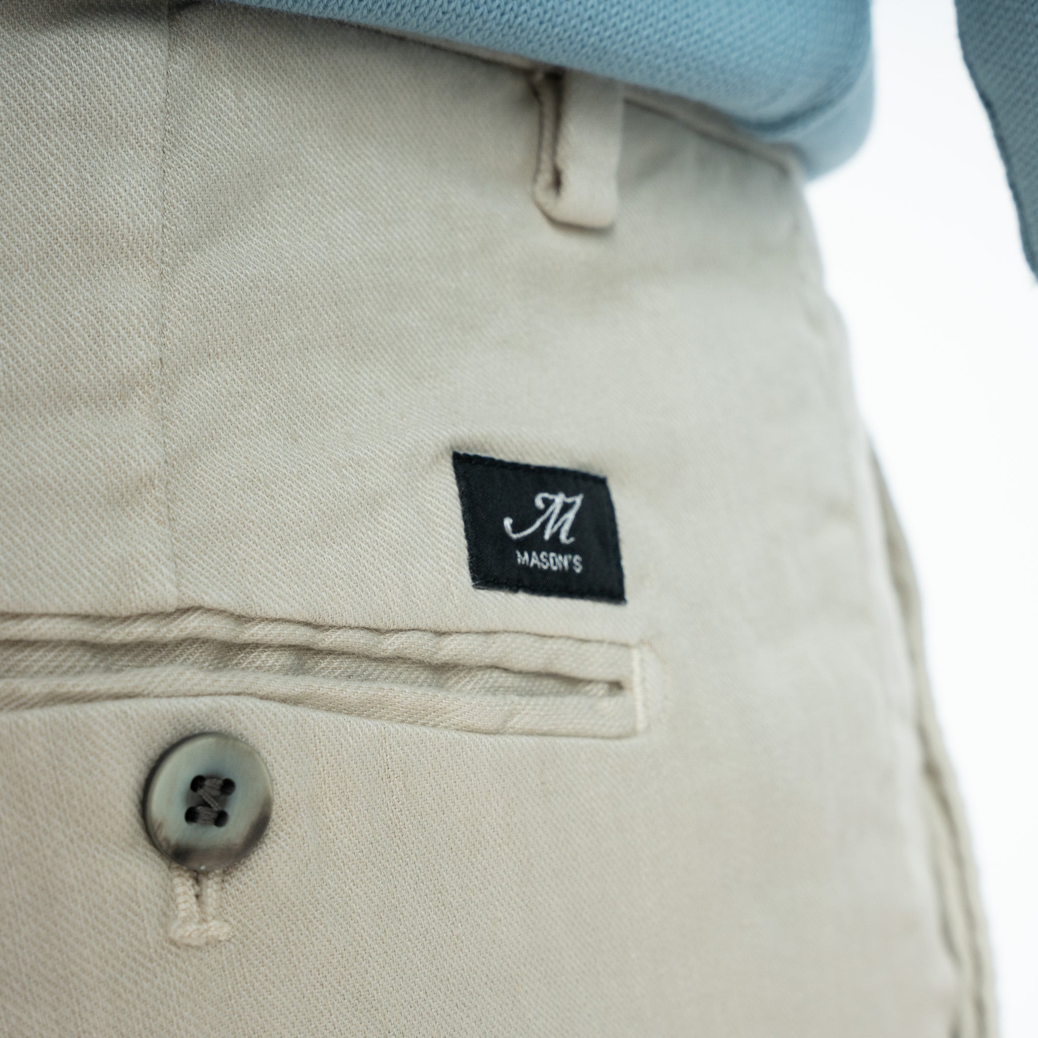 Mason's Linnen Chino Grijs | Torino