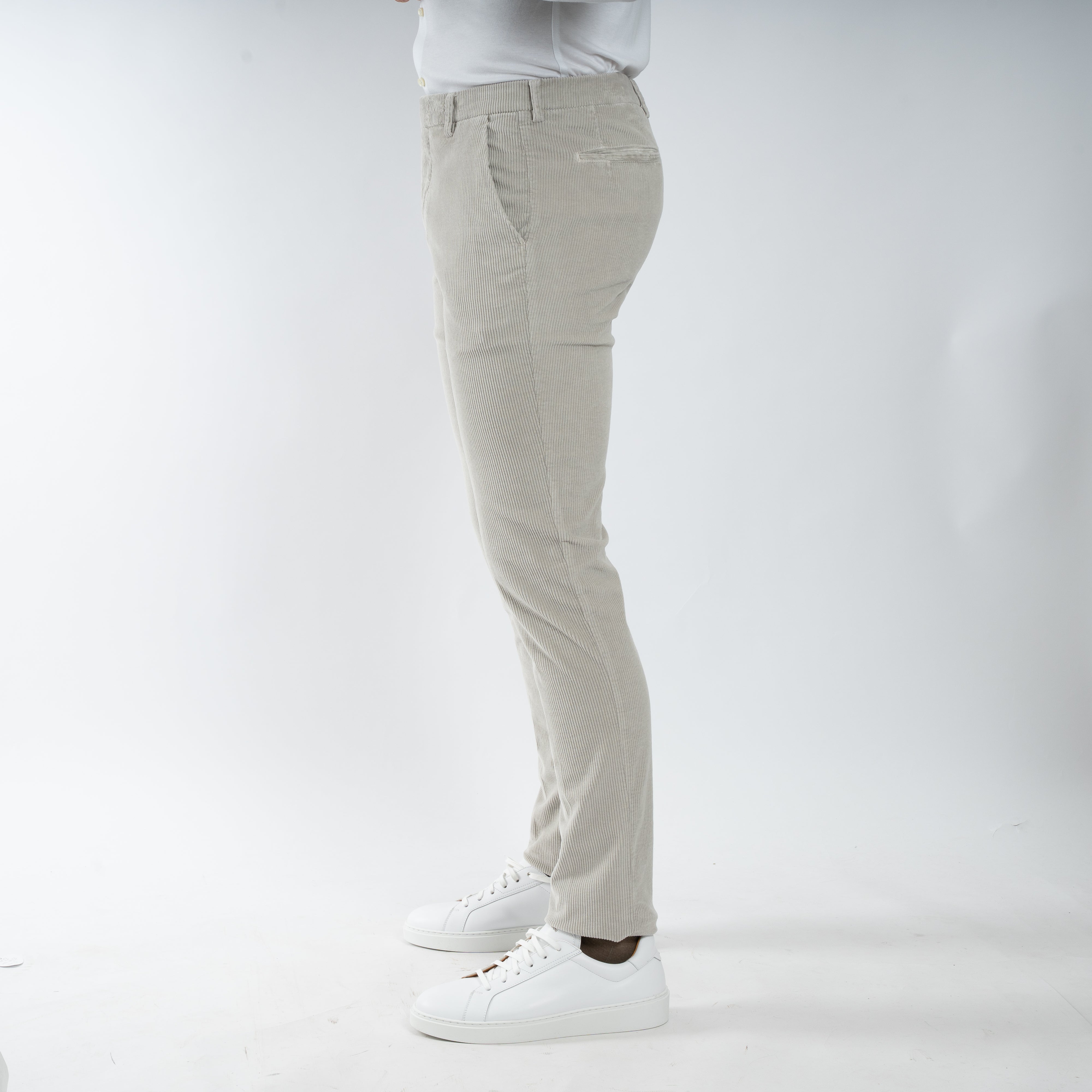 Berwich Chino Corduroy Grijs | Morello