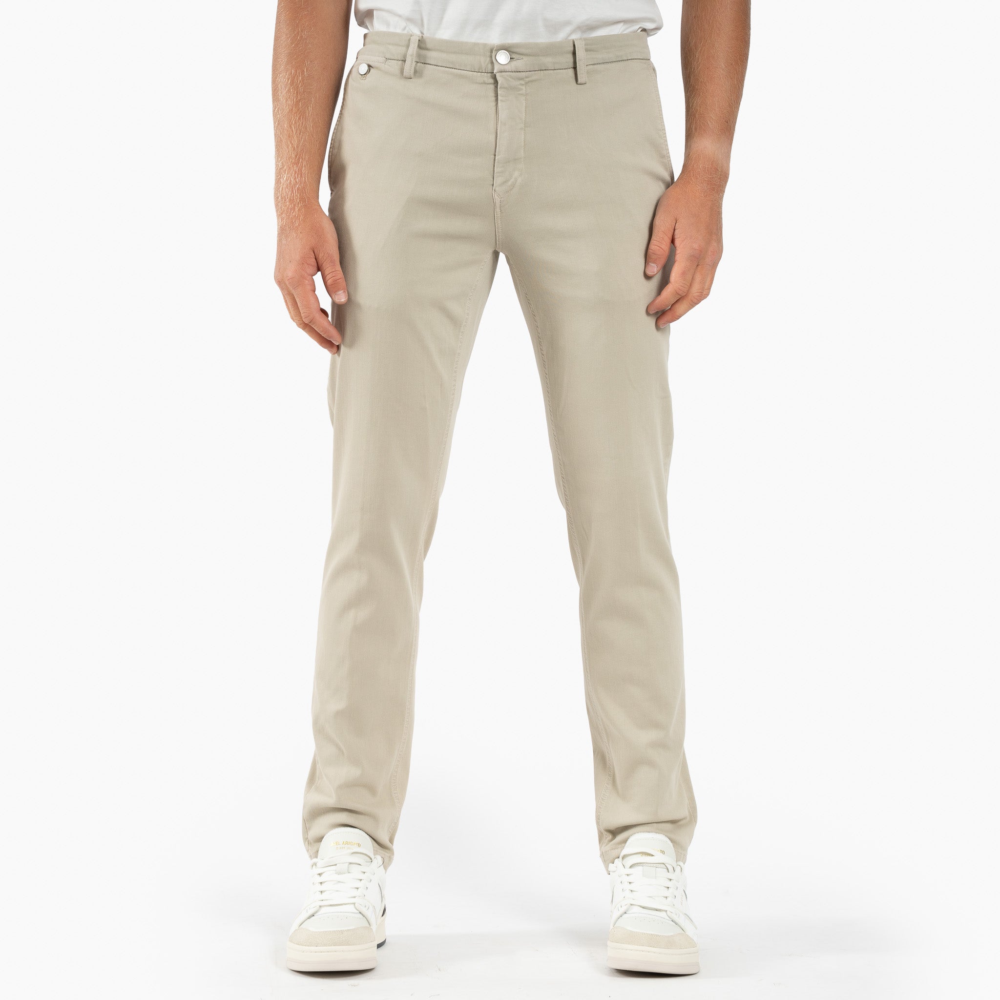 Replay Chino Lichtgrijs | Bennie