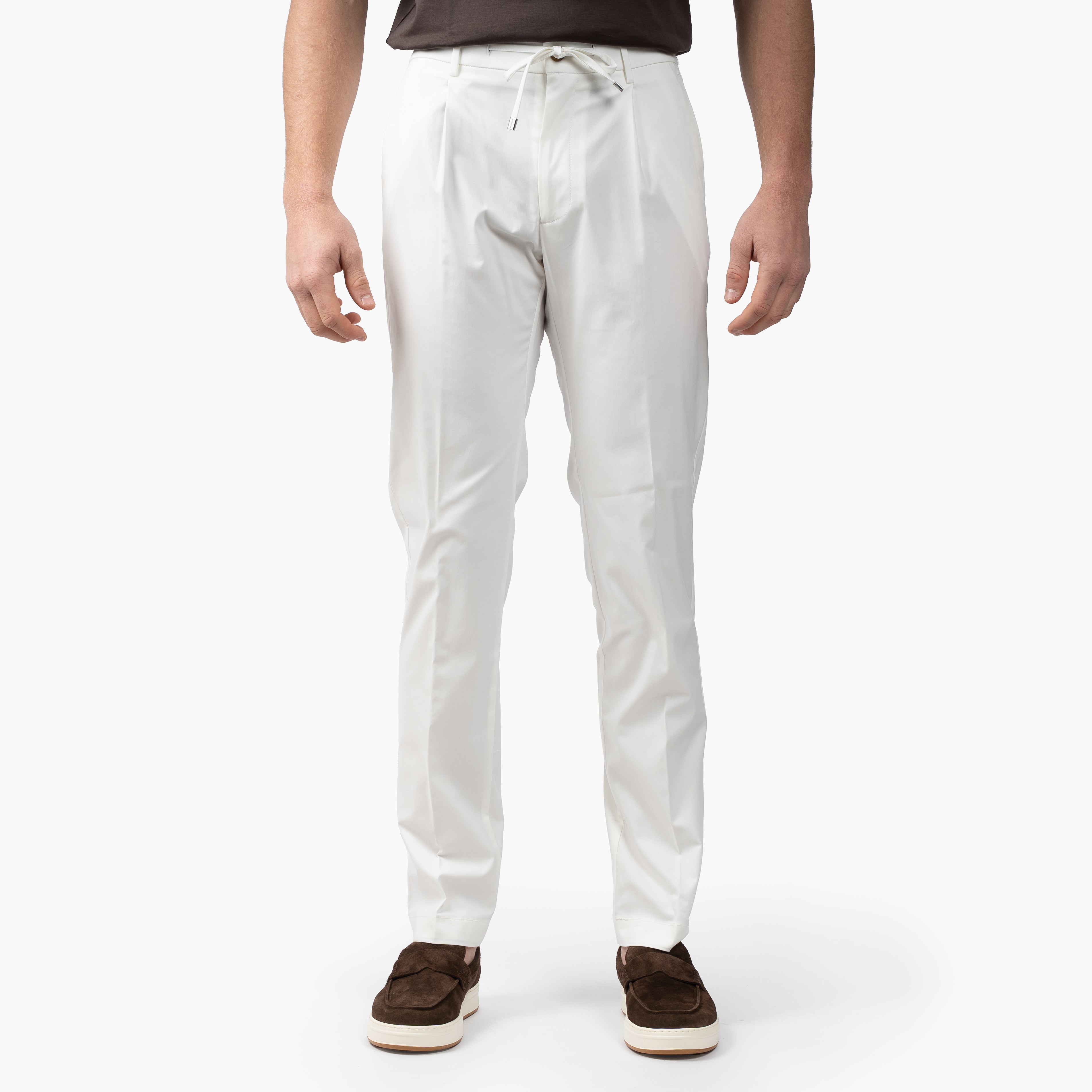 Berwich Pantalon Wit  | Spiaggia Tech