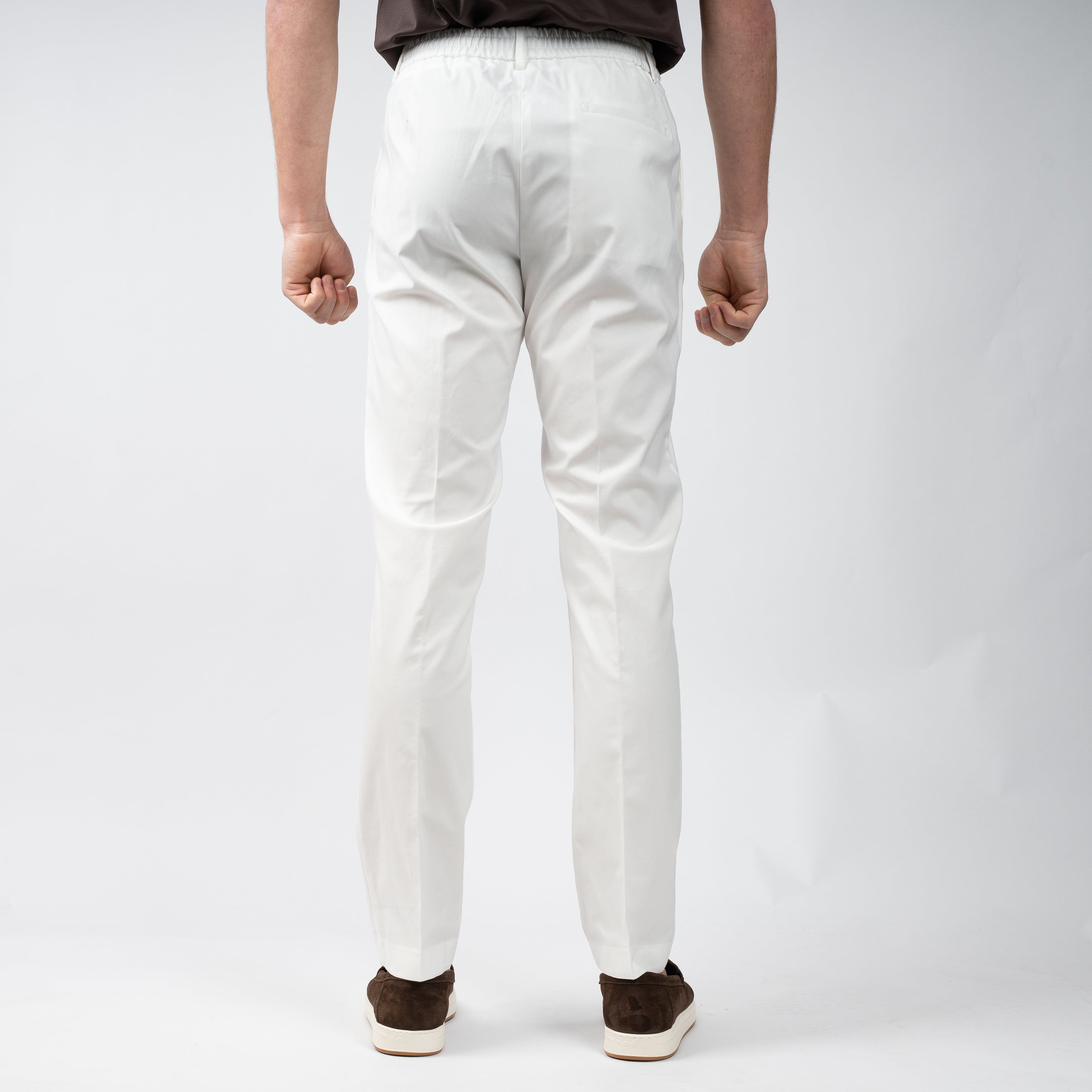 Berwich Pantalon Wit  | Spiaggia Tech