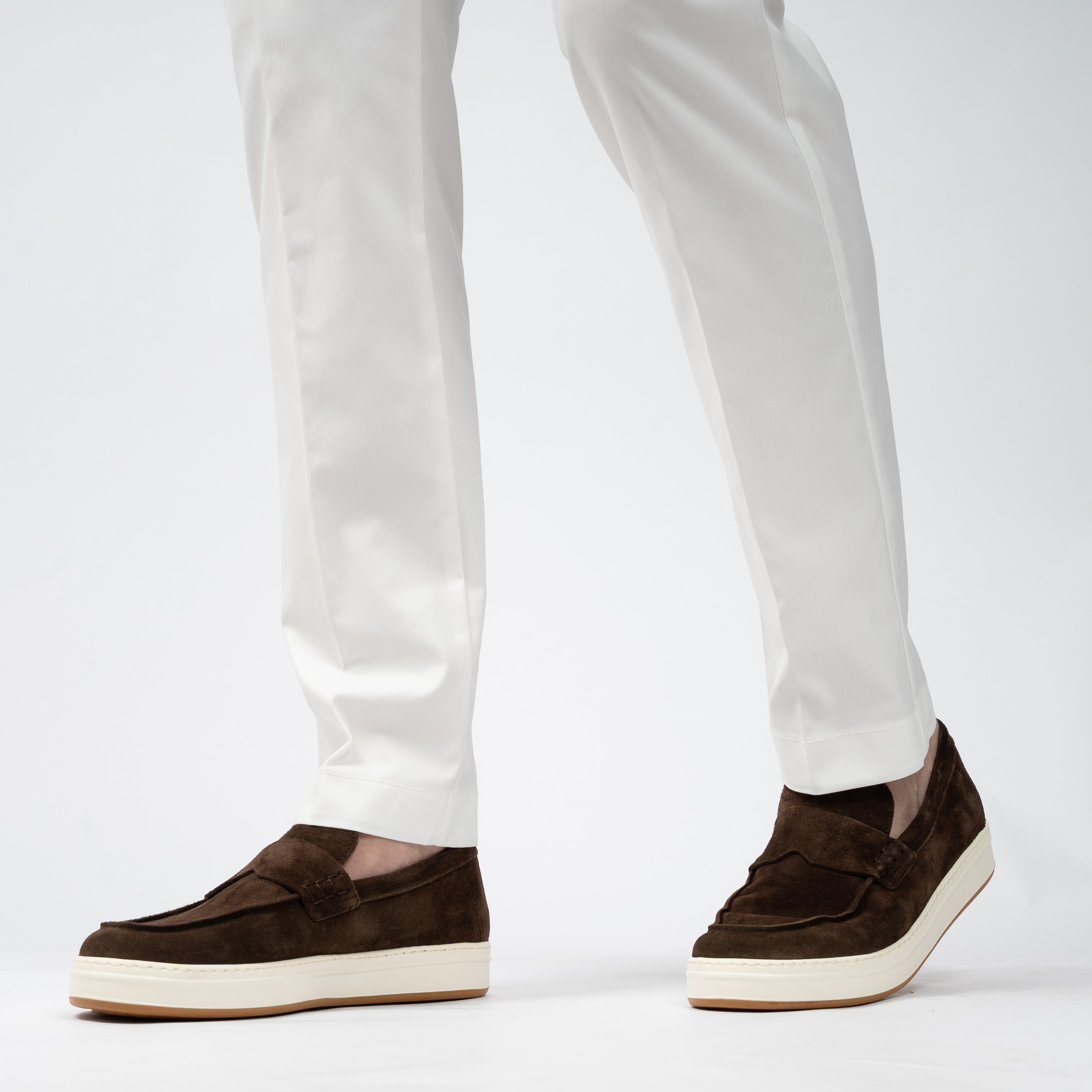 Berwich Pantalon Wit  | Spiaggia Tech