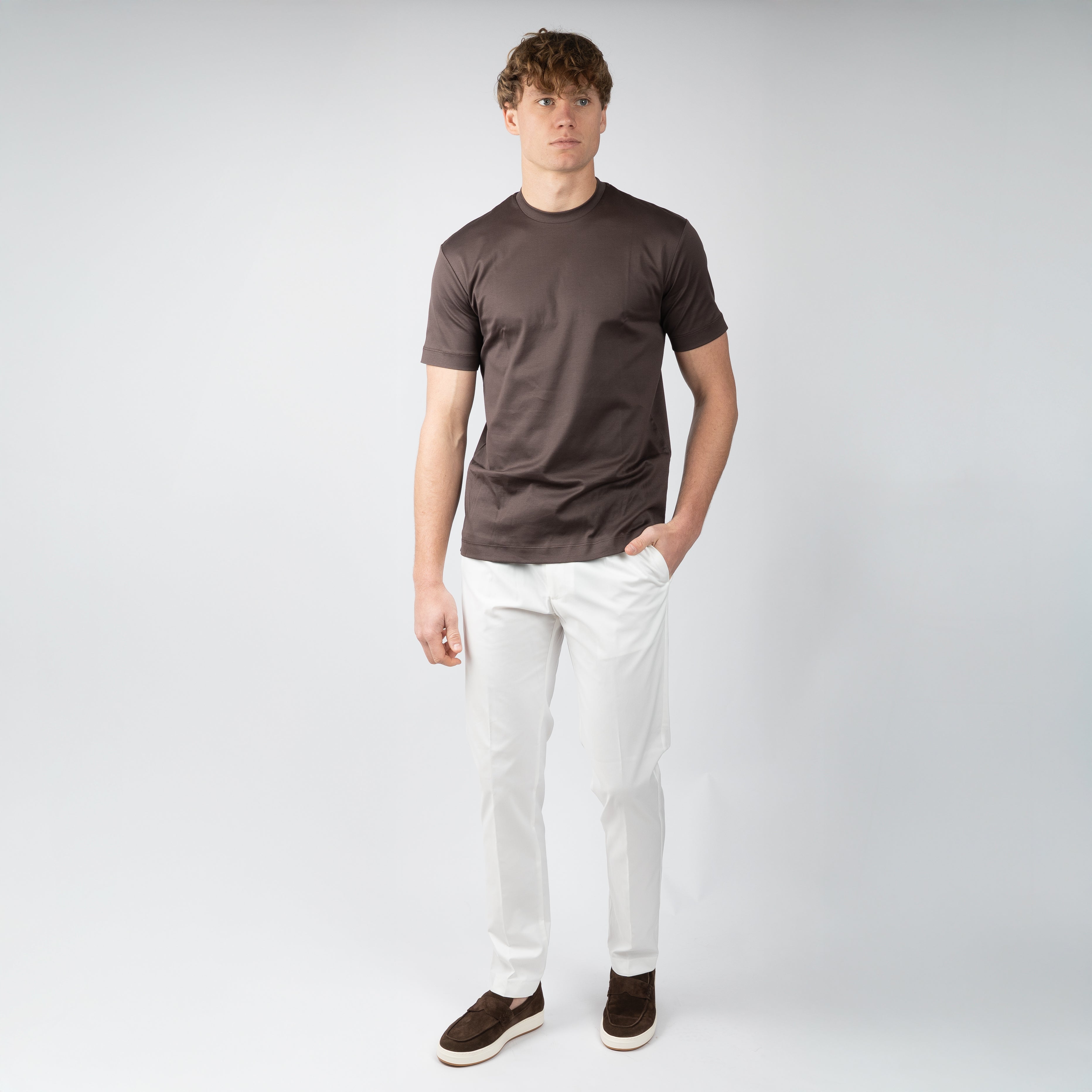 Berwich Pantalon Wit  | Spiaggia Tech