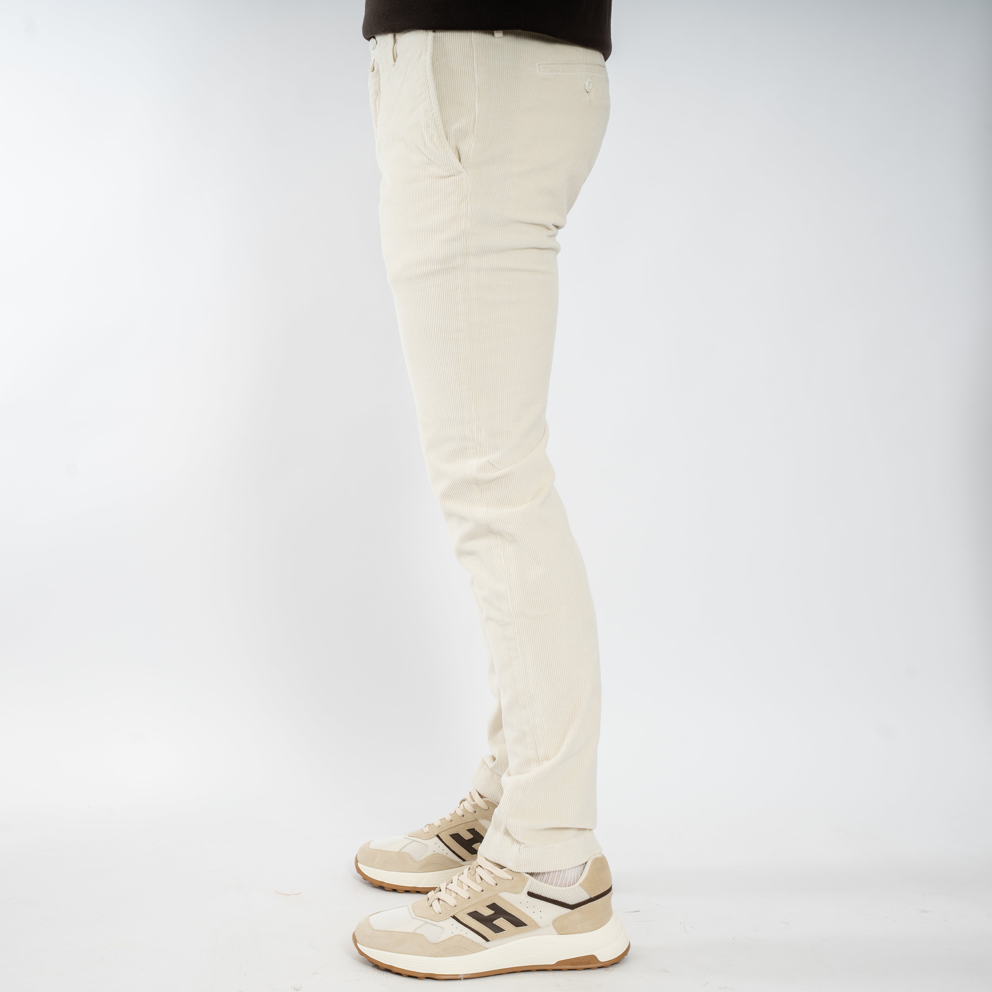 Jacob Cohen Chino Corduroy Creme | Bobby